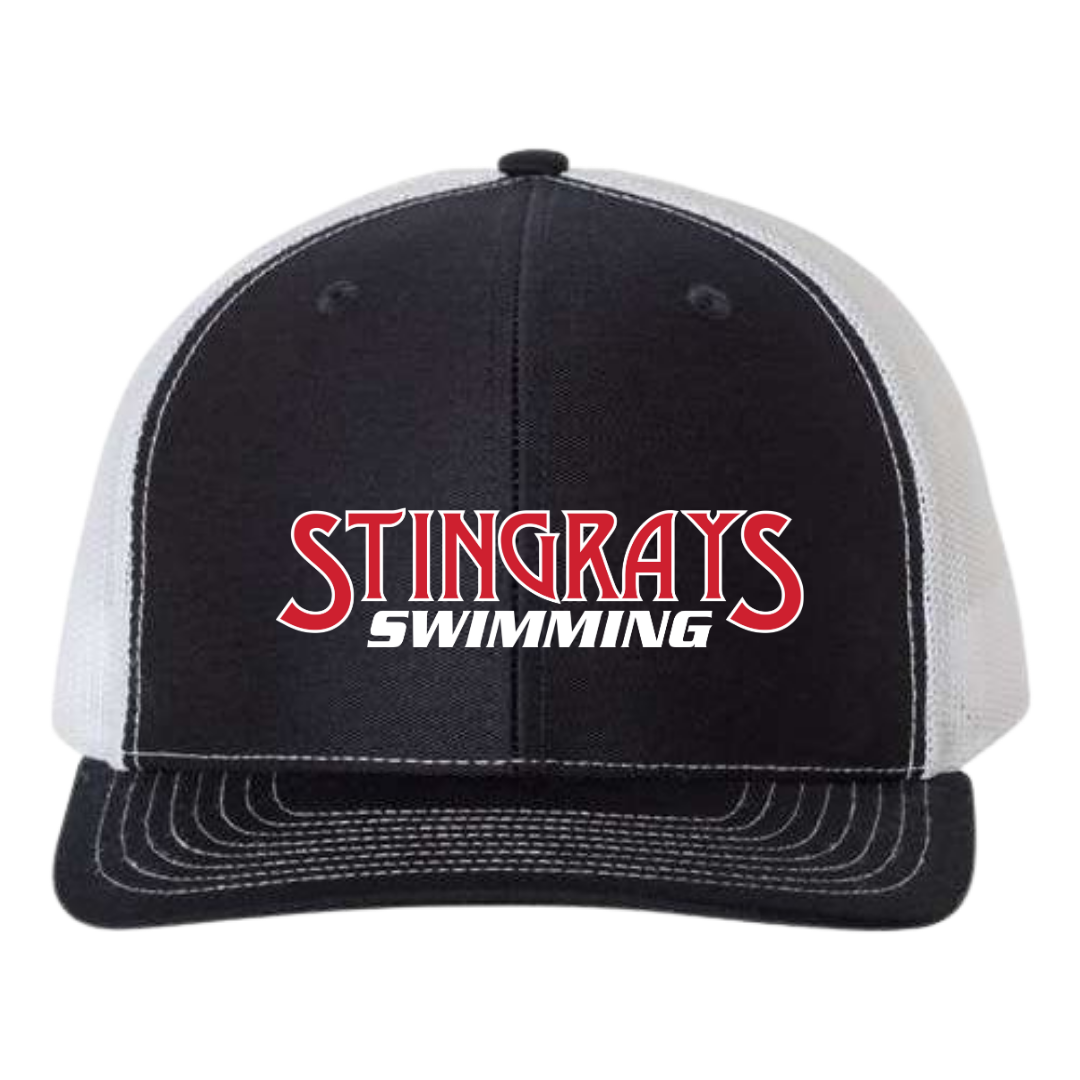 Richardson 112 Snap Back Hat (Customized) - Stingrays Swimming
