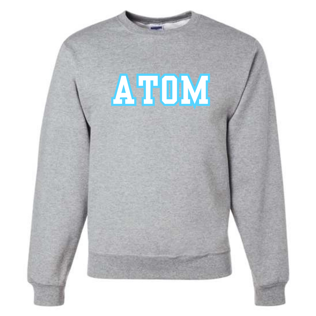 Fleece Crew Neck Sweatshirt (Customized) - ATOM