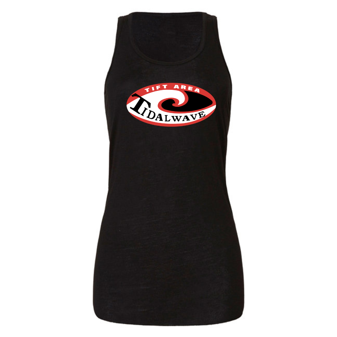 Ladies Racerback Flowy Tank (Customoized) - Tiftarea Tidal Waves