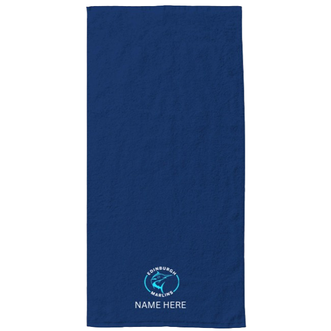 34" x 70" Velour Towel (Customized) - Edinburgh