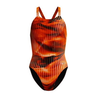Speedo Endurasoft Linear Lava Leaderback - Winslow Bay