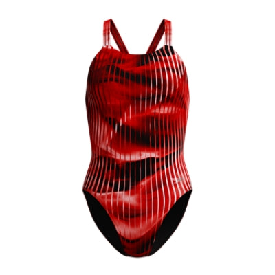 Speedo Endurasoft Linear Lava Leaderback - Three Chimneys