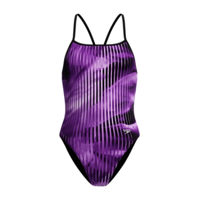 Speedo Endurasoft Linear Lava Turnback - Lumpkin County Swim Team