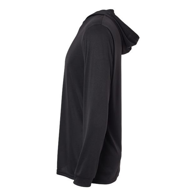 Bahama Performance Hooded Long Sleeve Shirt (Heat Press) - Lumpkin County Swim Team