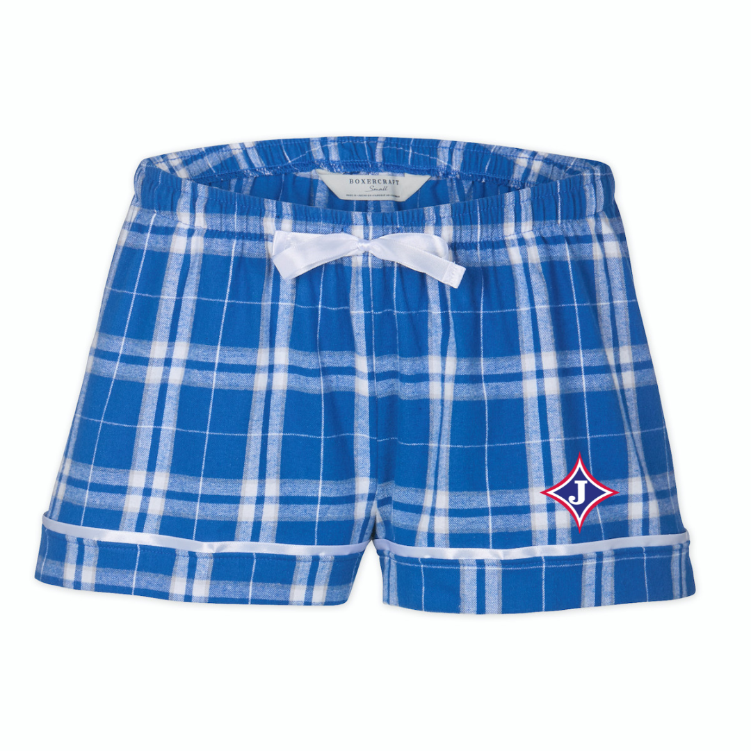 Boxercraft Women's Flannel Short (Customized) - Jefferson