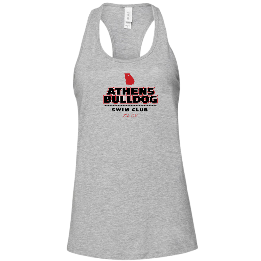 Ladies' Racerback Flowy Tank Text Logo (Customized) - ABSC