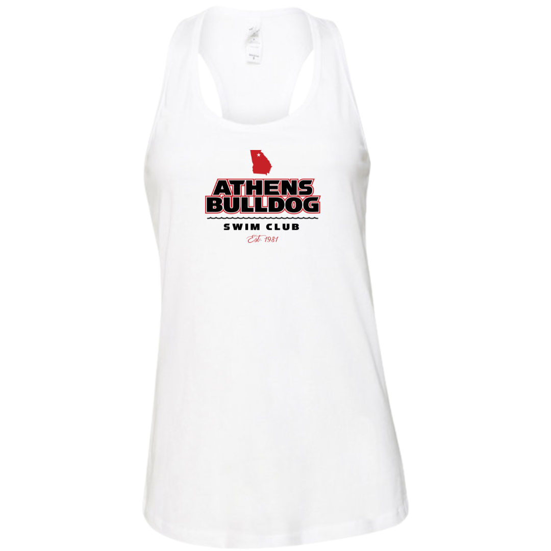 Ladies' Racerback Flowy Tank Text Logo (Customized) - ABSC