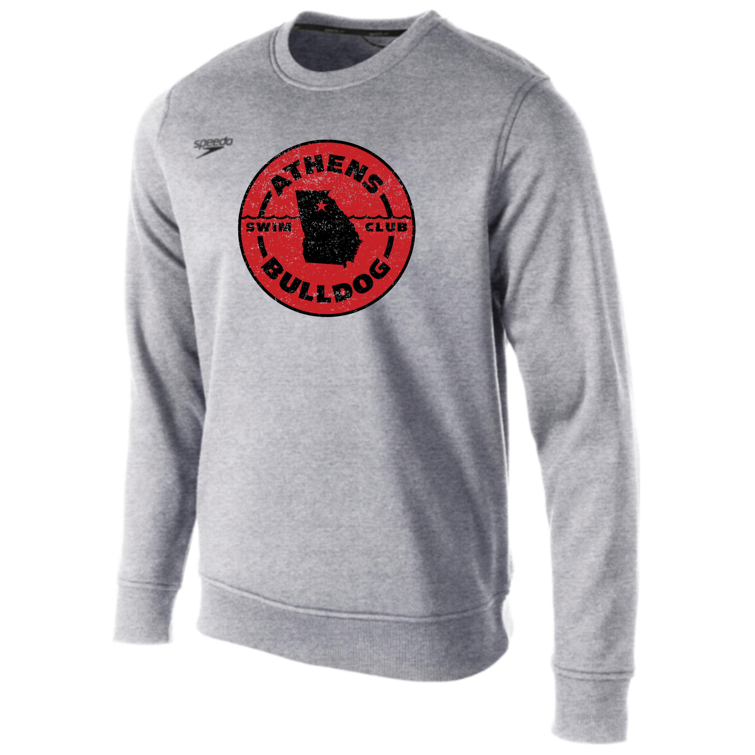 Speedo Fleece Crew Neck Sweatshirt Circle Logo (Customized) - ABSC