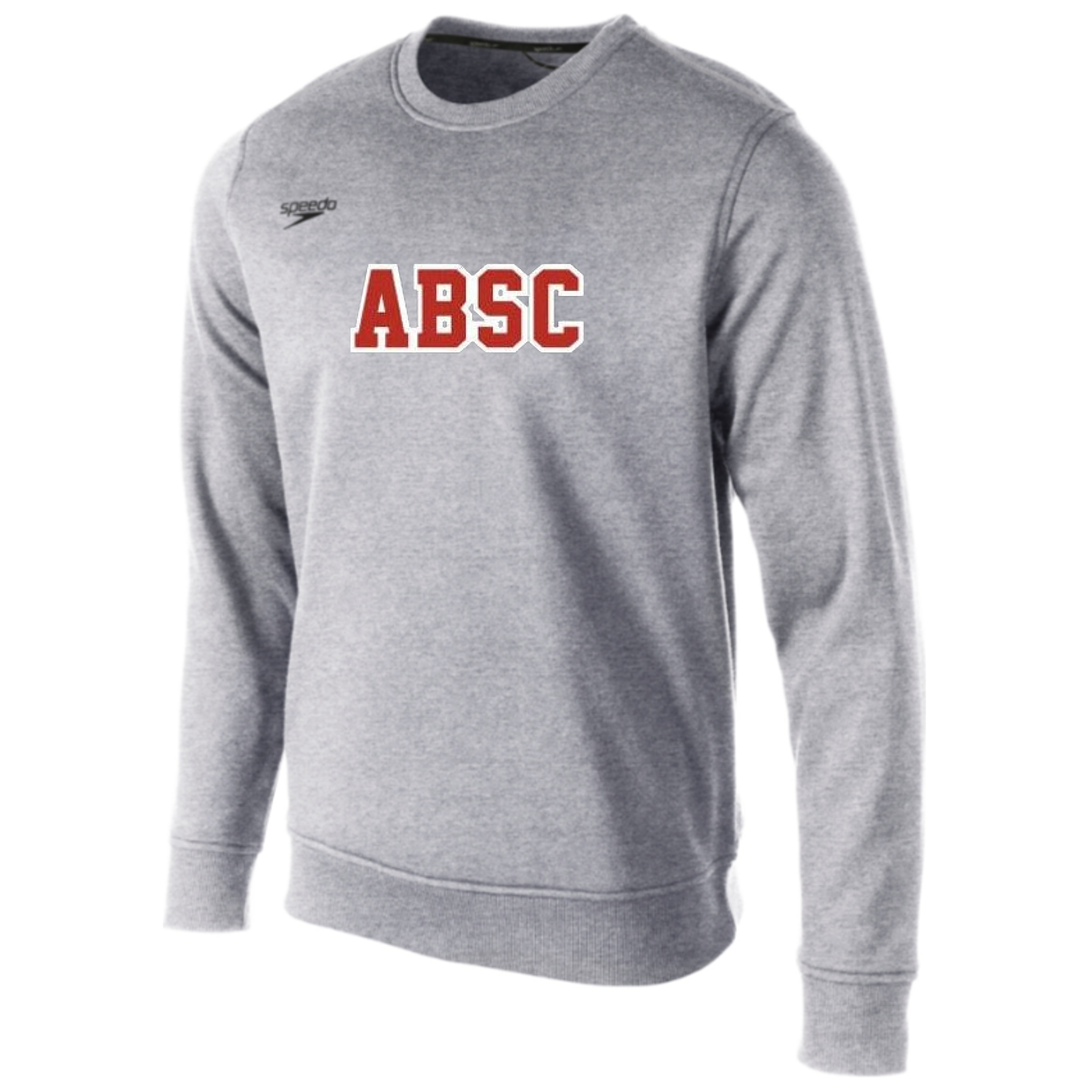 Speedo Fleece Crew Neck Sweatshirt Letter Appliqué (Customized) - ABSC