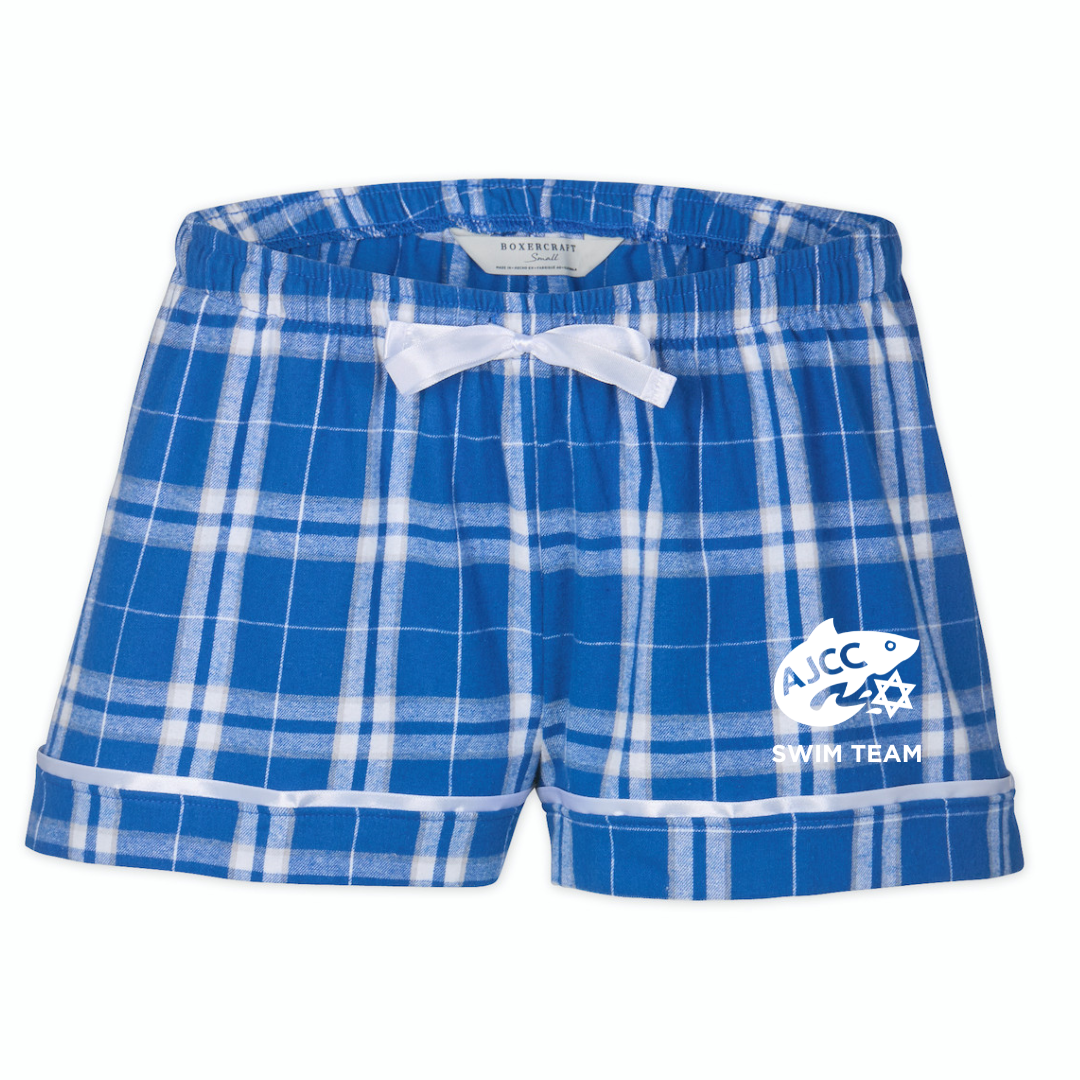 Boxercraft Women's Flannel Short (Customized) - Asheville JCC