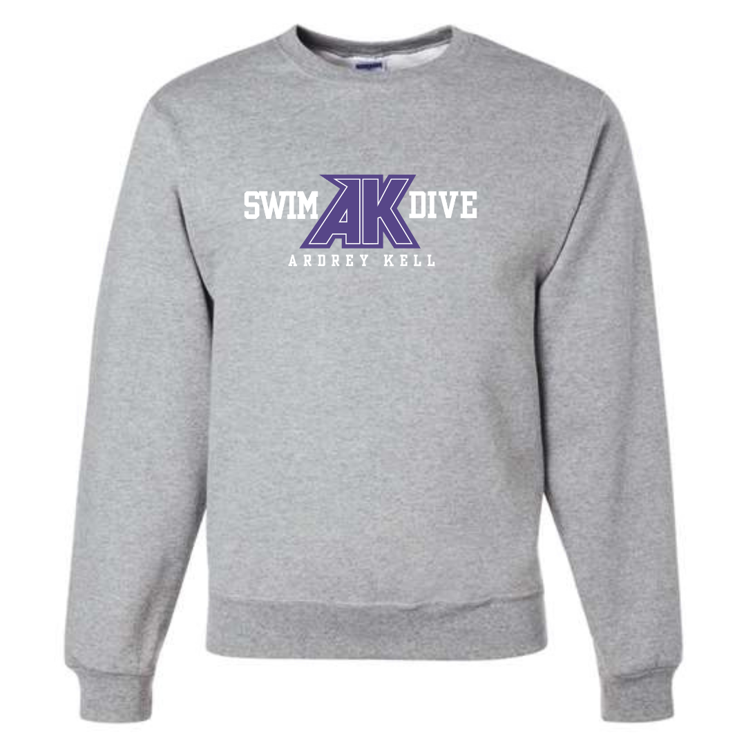 Fleece Crew Neck Sweatshirt (Customized) - Ardrey Kell High School