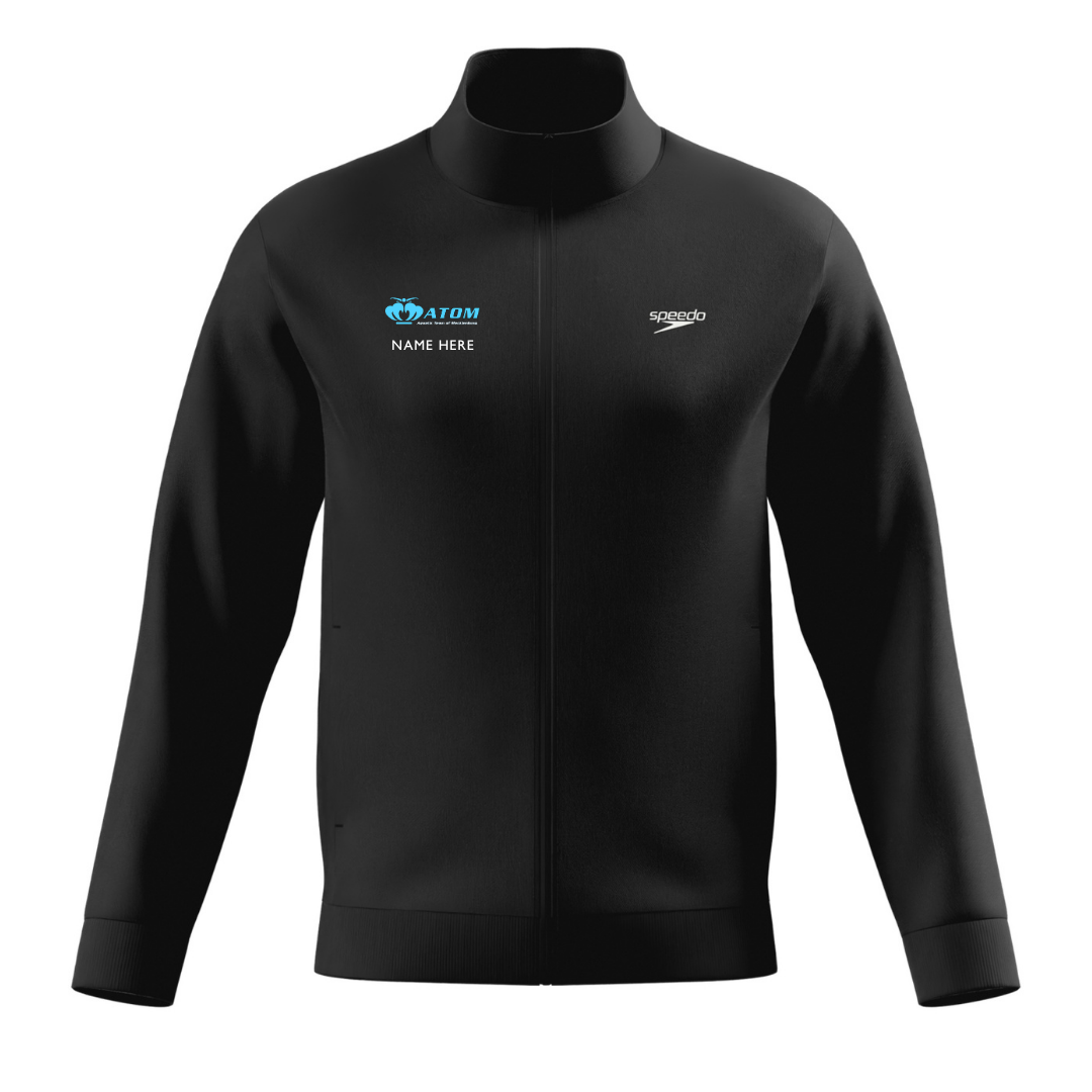 Speedo Unisex Team Fleece Full Zip Jacket (Embroidered) - ATOM
