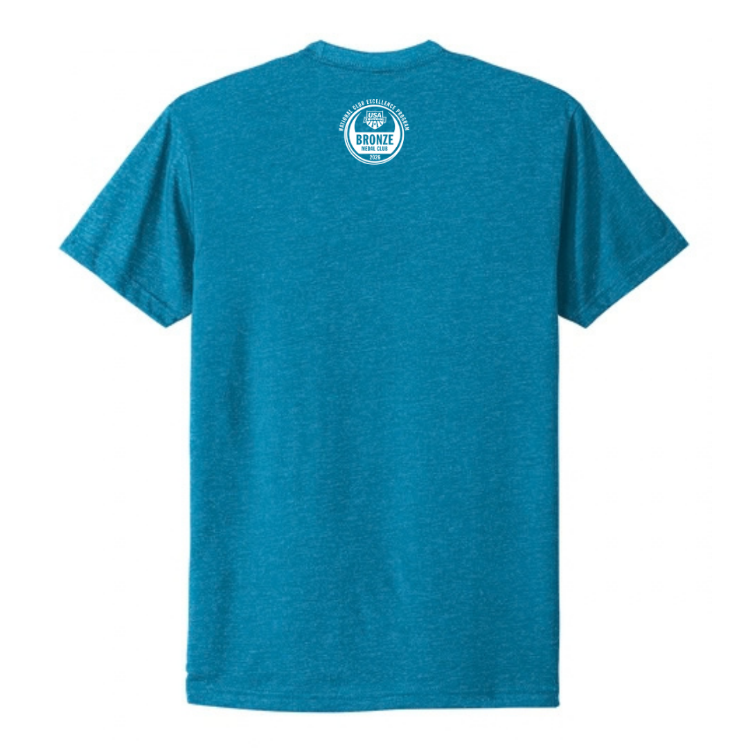 Turquoise Team Short Sleeve Shirt (Customized) - ATOM