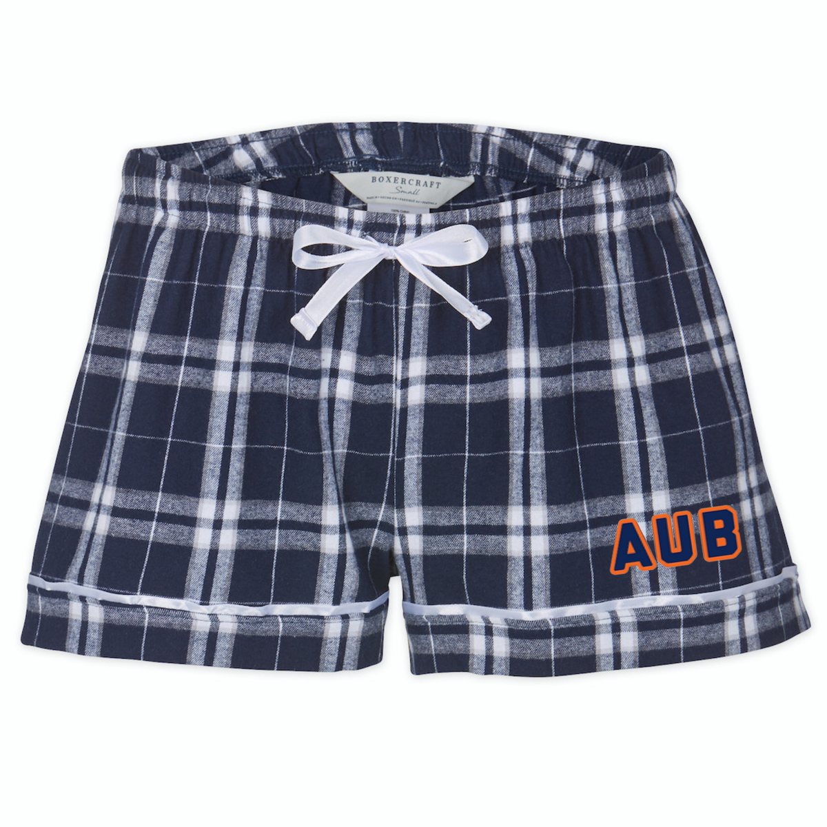 Boxercraft Women's Flannel Short (Heat Press) - Auburn Aquatics