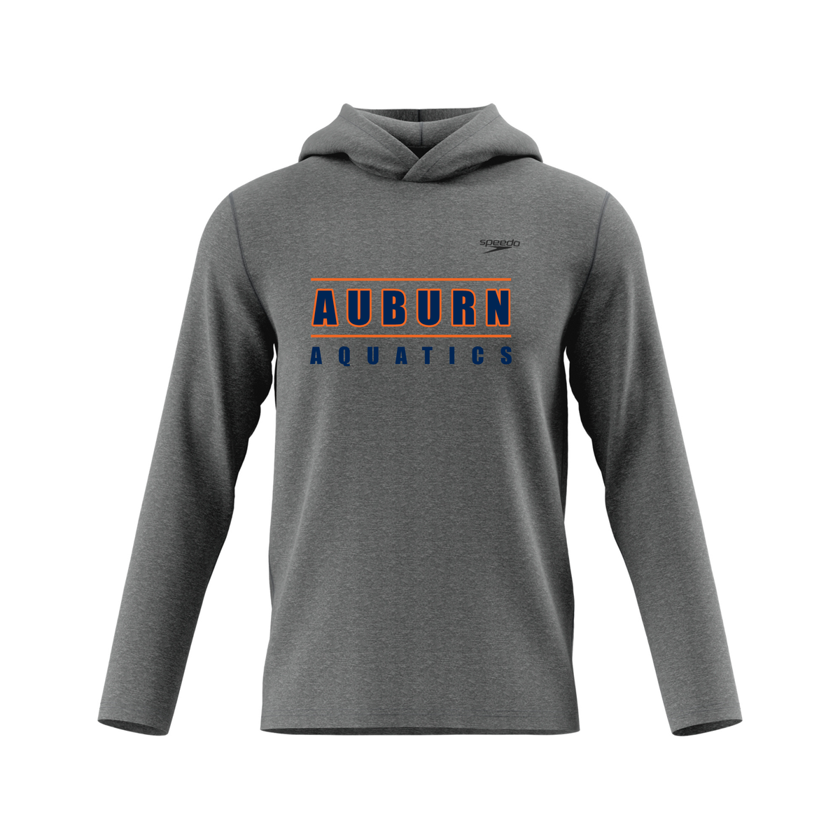 Speedo Unisex Lightweight Jersey Hoodie (Customized) - Auburn Aquatics