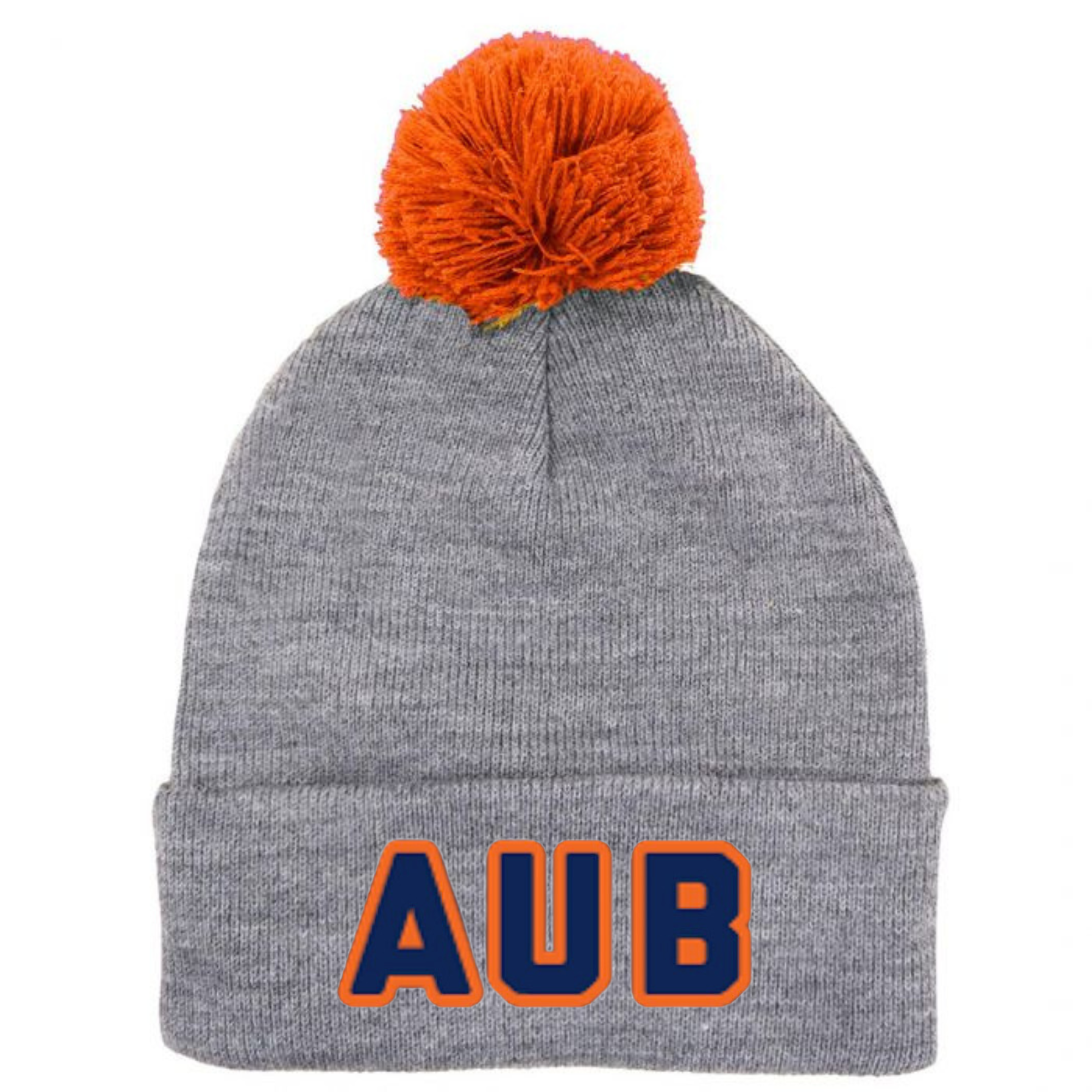 Puff Ball Beanie (Customized) - Auburn Aquatics