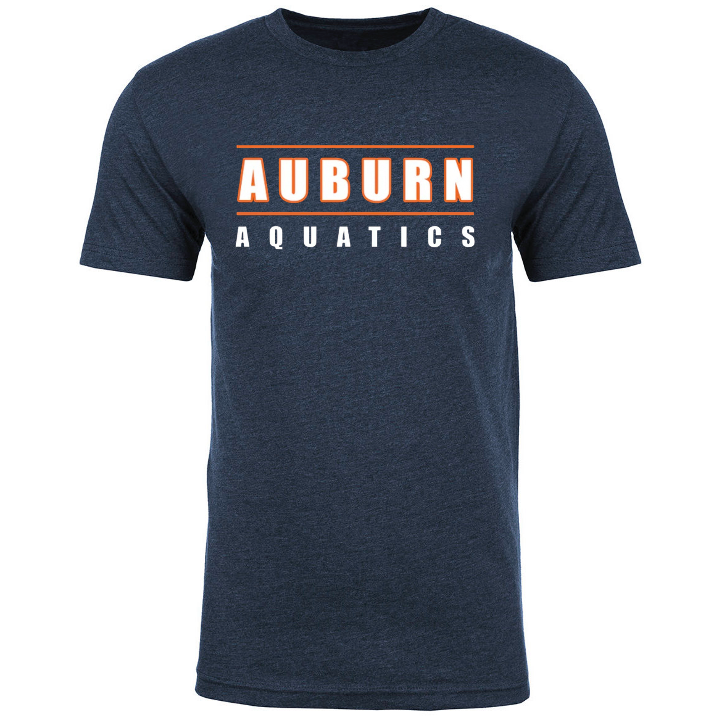 Short Sleeve T-Shirt Full Logo (Customized) - Auburn Aquatics