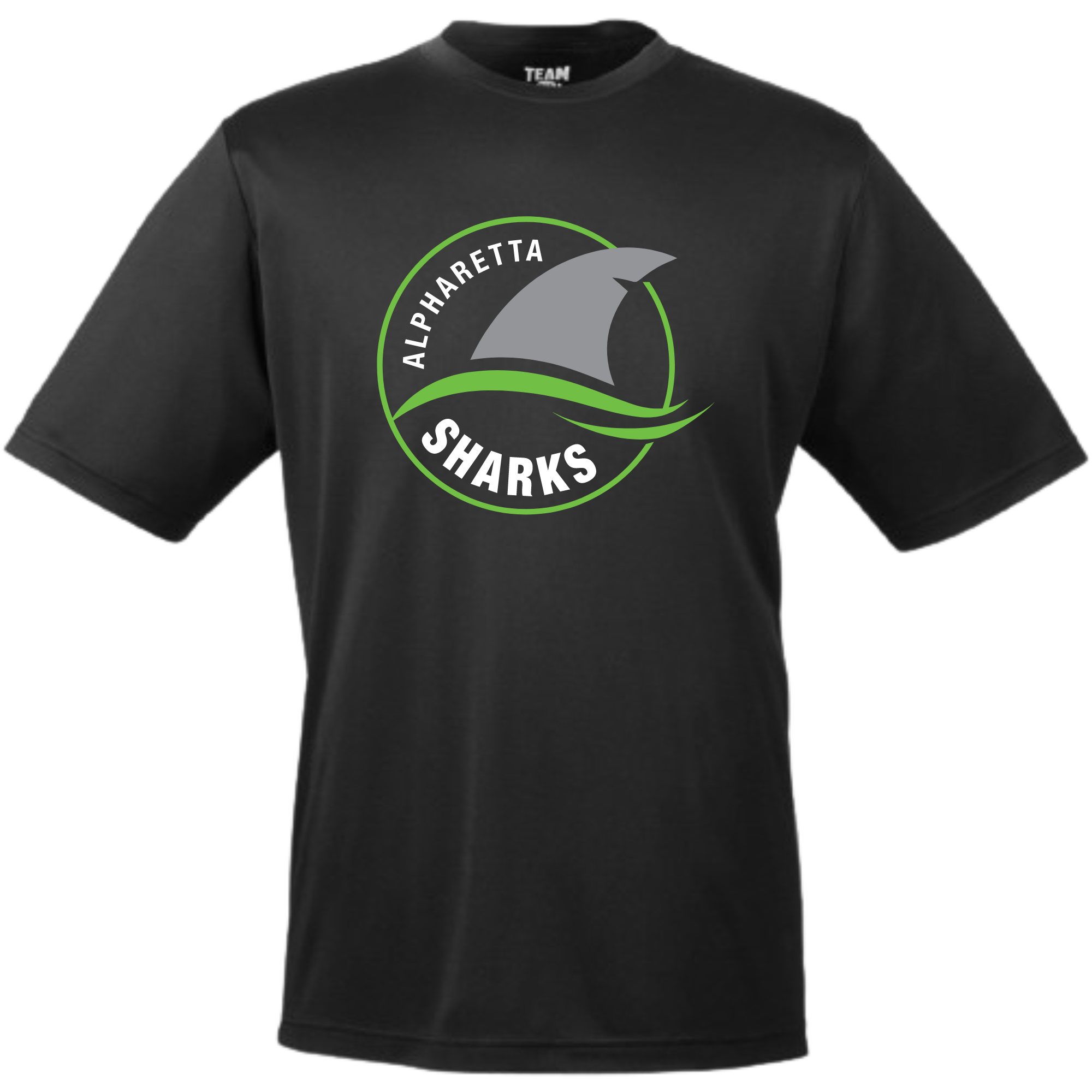 Performance T-Shirt Fin Logo (Customized) - Alpharetta