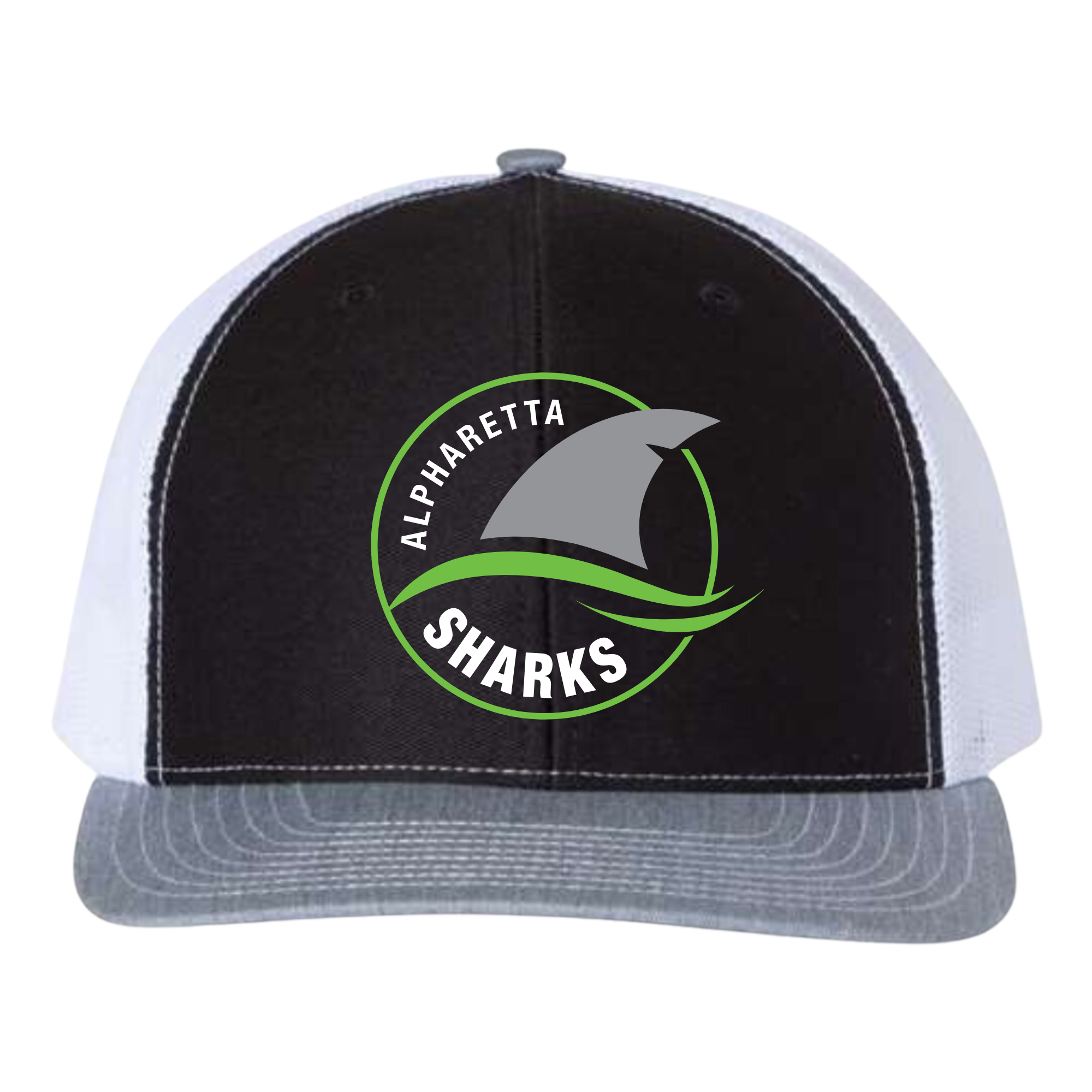 Richardson 112 Snap Back Hat (Customized) - Alpharetta Sharks
