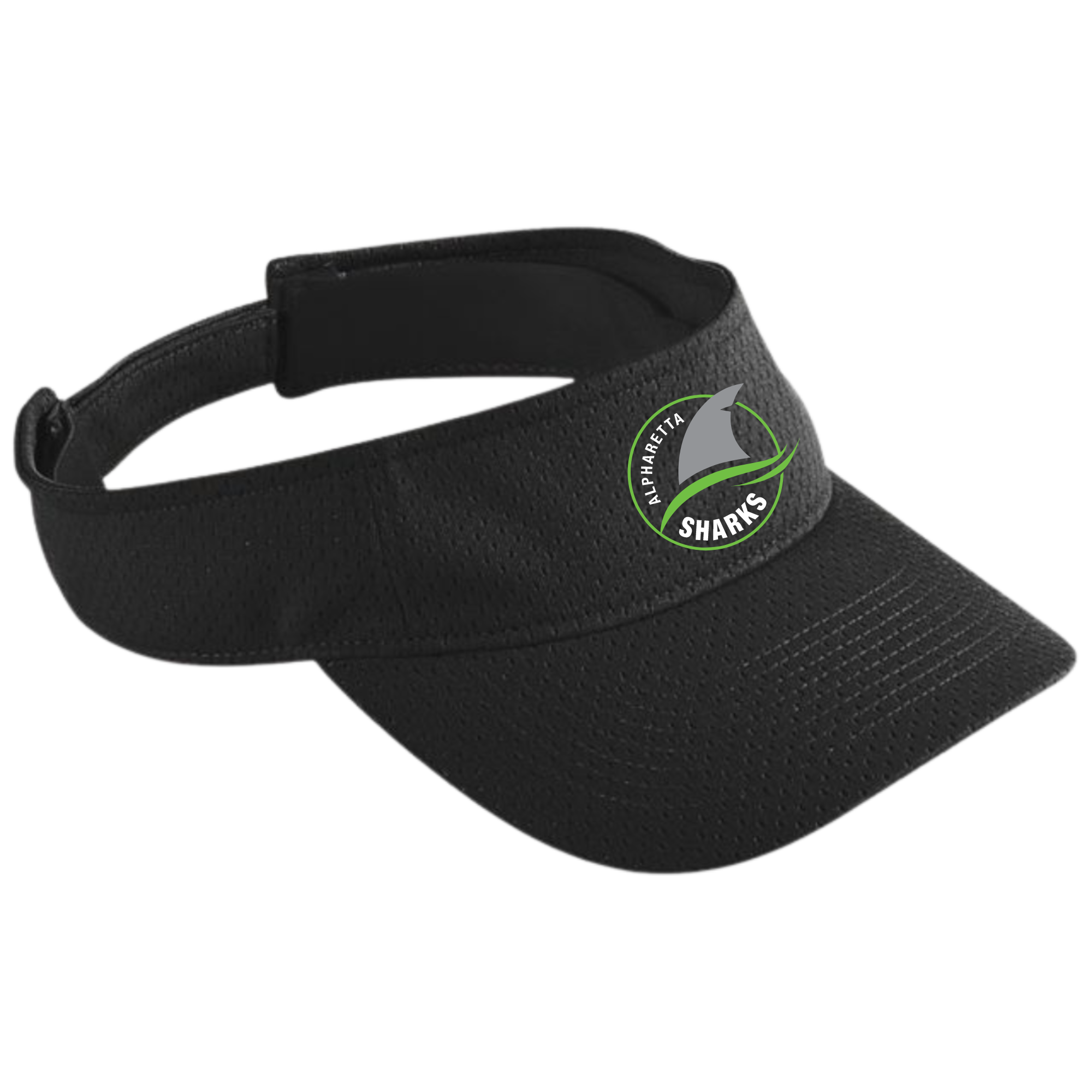 Athletic Mesh Visor (Customized) - Alpharetta Sharks