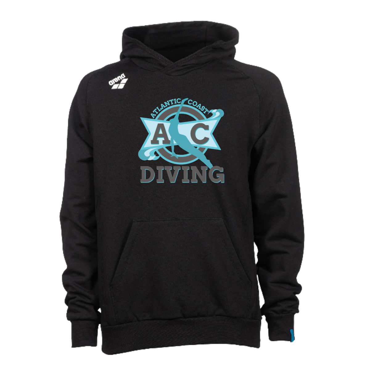 Arena Unisex Team Hooded Sweatshirt (Customized) - Atlantic Coast Diving