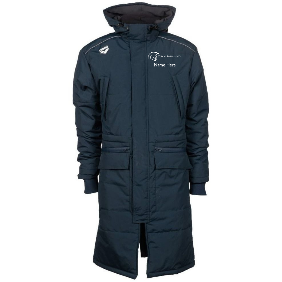 Arena Team Parka (Customized) - True North Titans