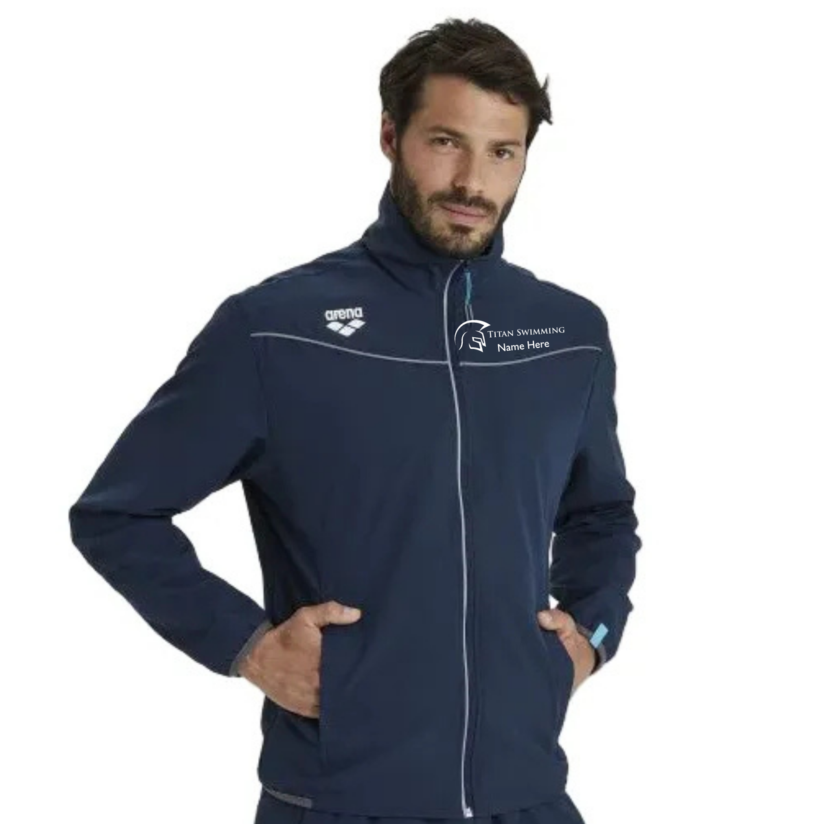 Arena Unisex Team Panel Jacket (Embroidered) - True North Titans