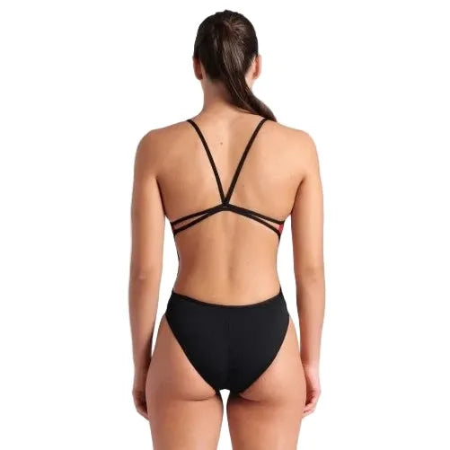 Arena Diamond Color Block Lace Back (Embroidered) - West Cabarrus