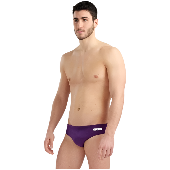 Arena Solid Brief (Embroidered) - Isle Swim