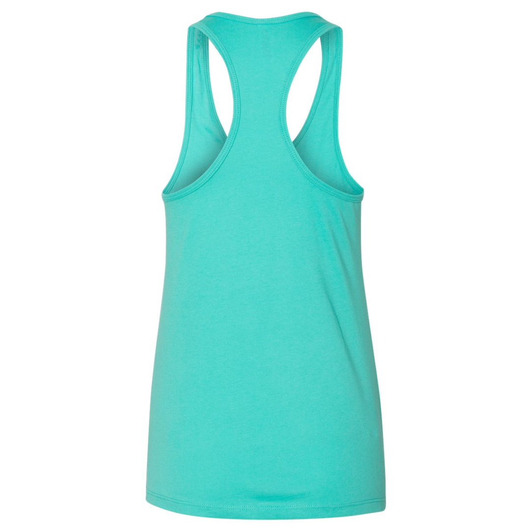 Ladies Jersey Racerback Tank text logo (Customoized) - Oceanman