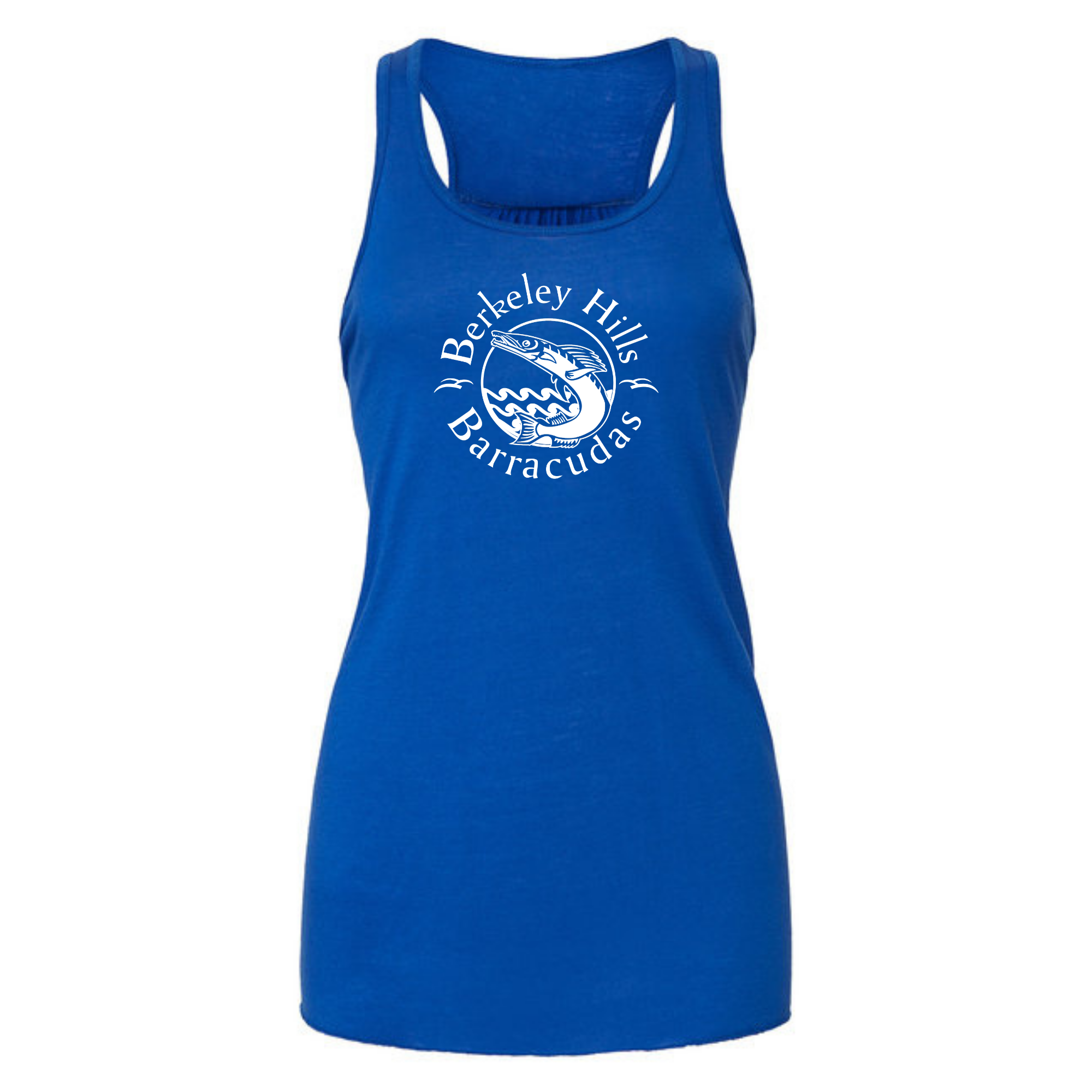 Ladies Racerback Flowy Tank (Customoized) - Berkeley Hills