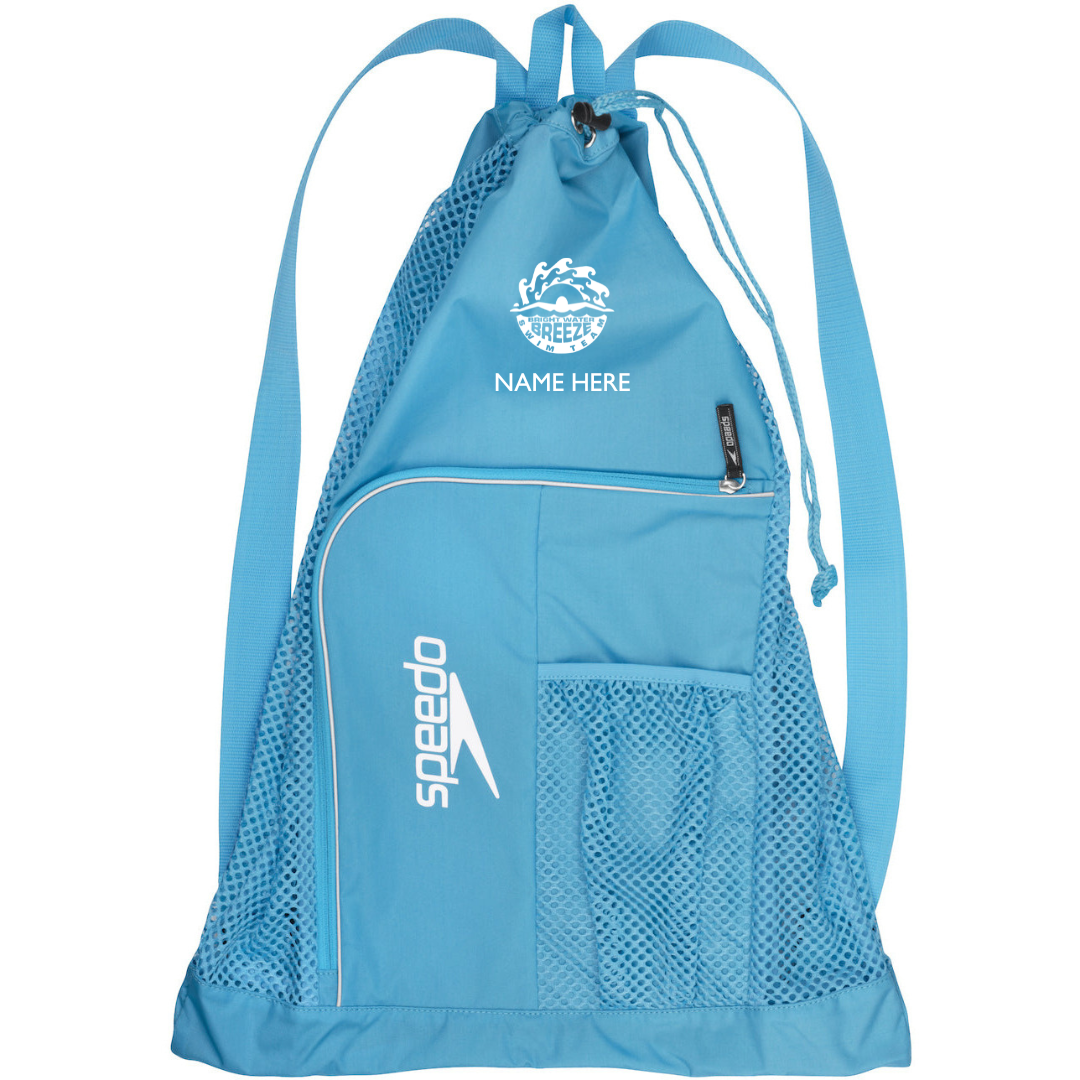 Speedo Deluxe Ventilator Backpack (Customized) - Bright Water