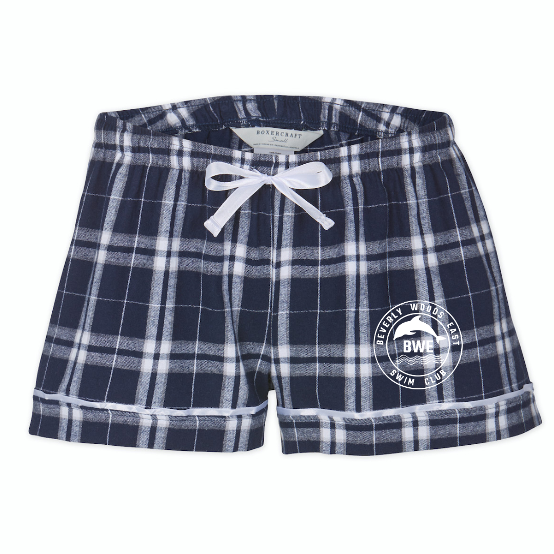 Boxercraft Women's Flannel Short (Customized) - Beverly Woods