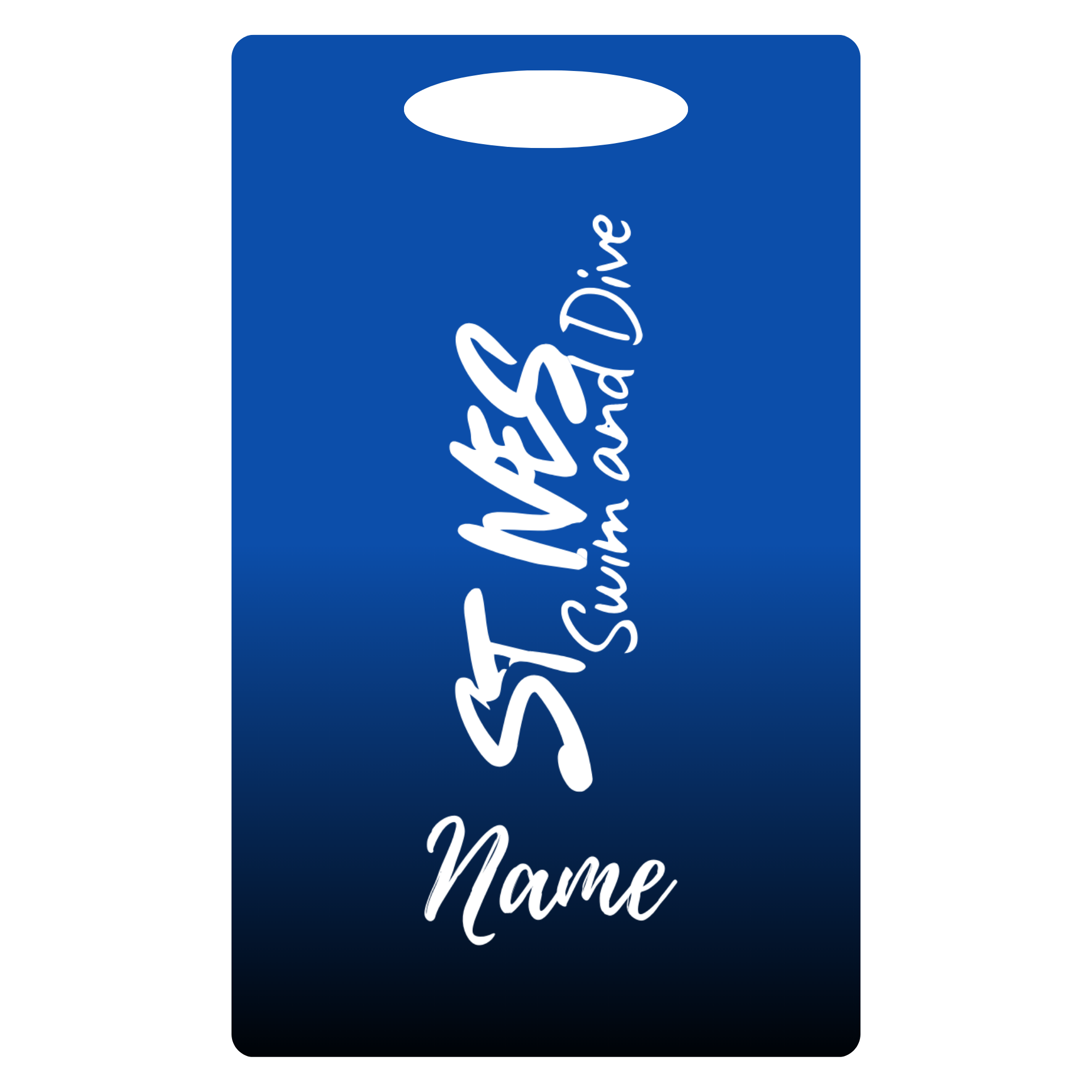 Aluminum Bag Tag (Customized) - St Ives