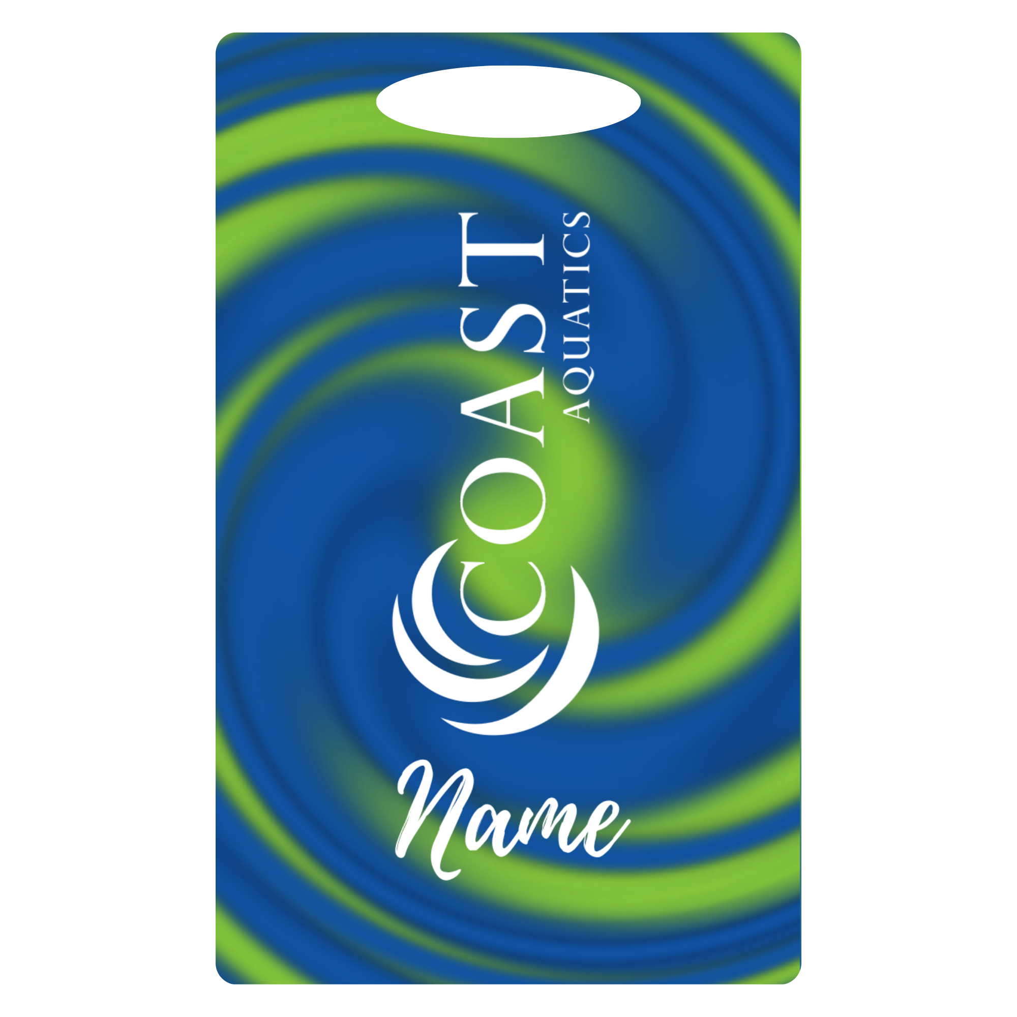Aluminum Bag Tag (Customized) - Coast Aquatics