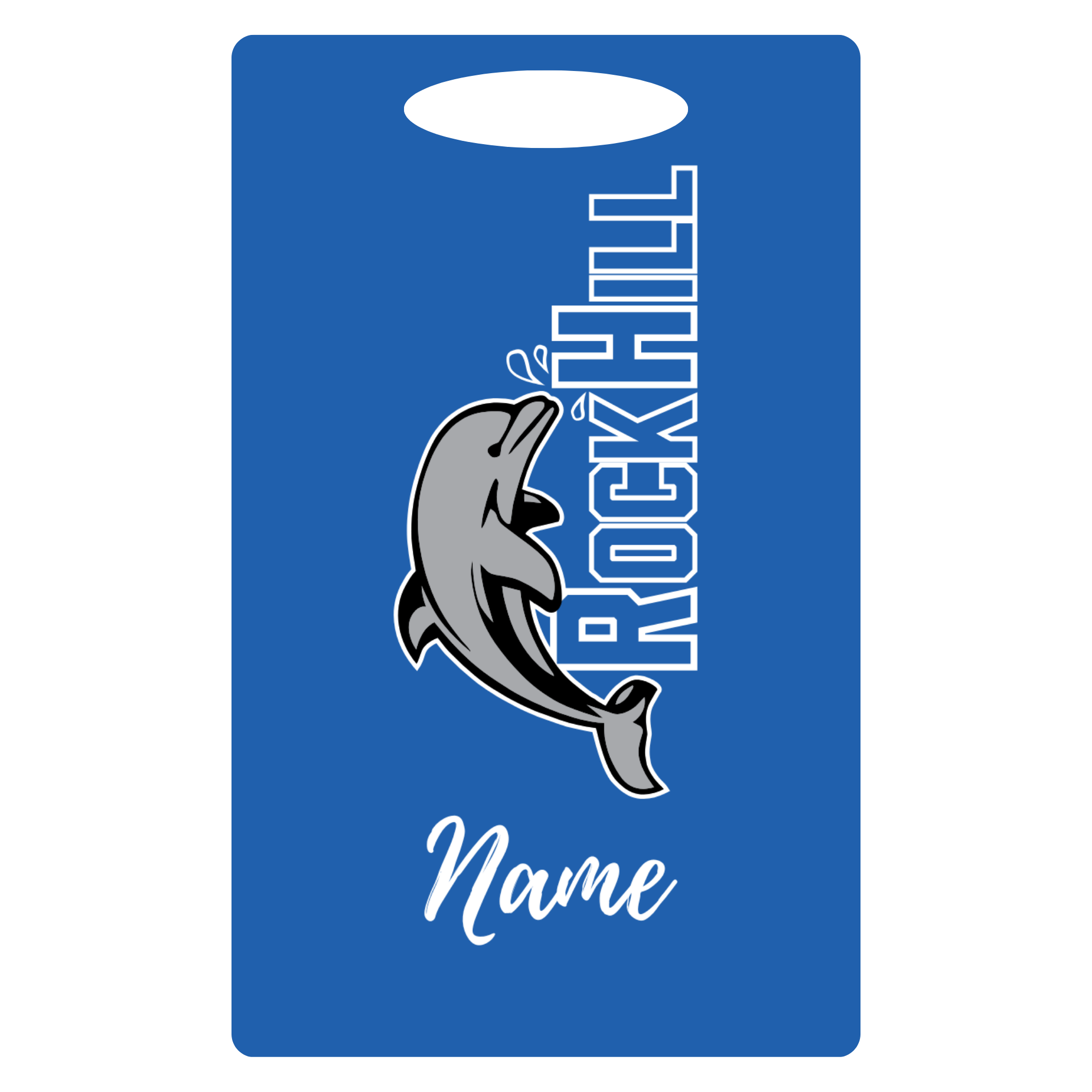 Aluminum Bag Tag (Customized) - Rock Hill