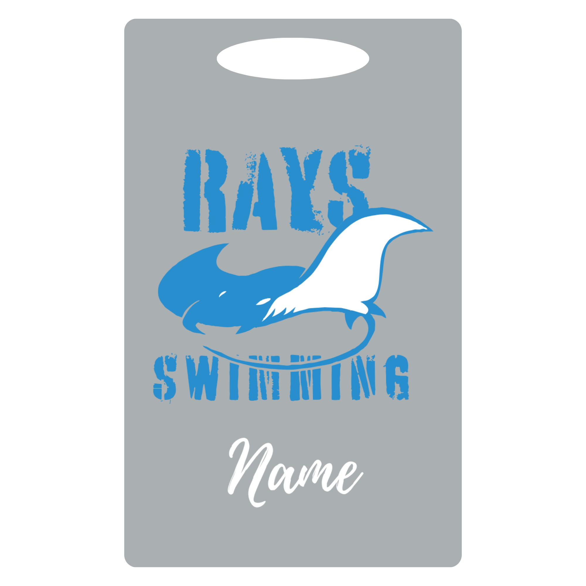 Aluminum Bag Tag (Customized) - Rivergreen Rays