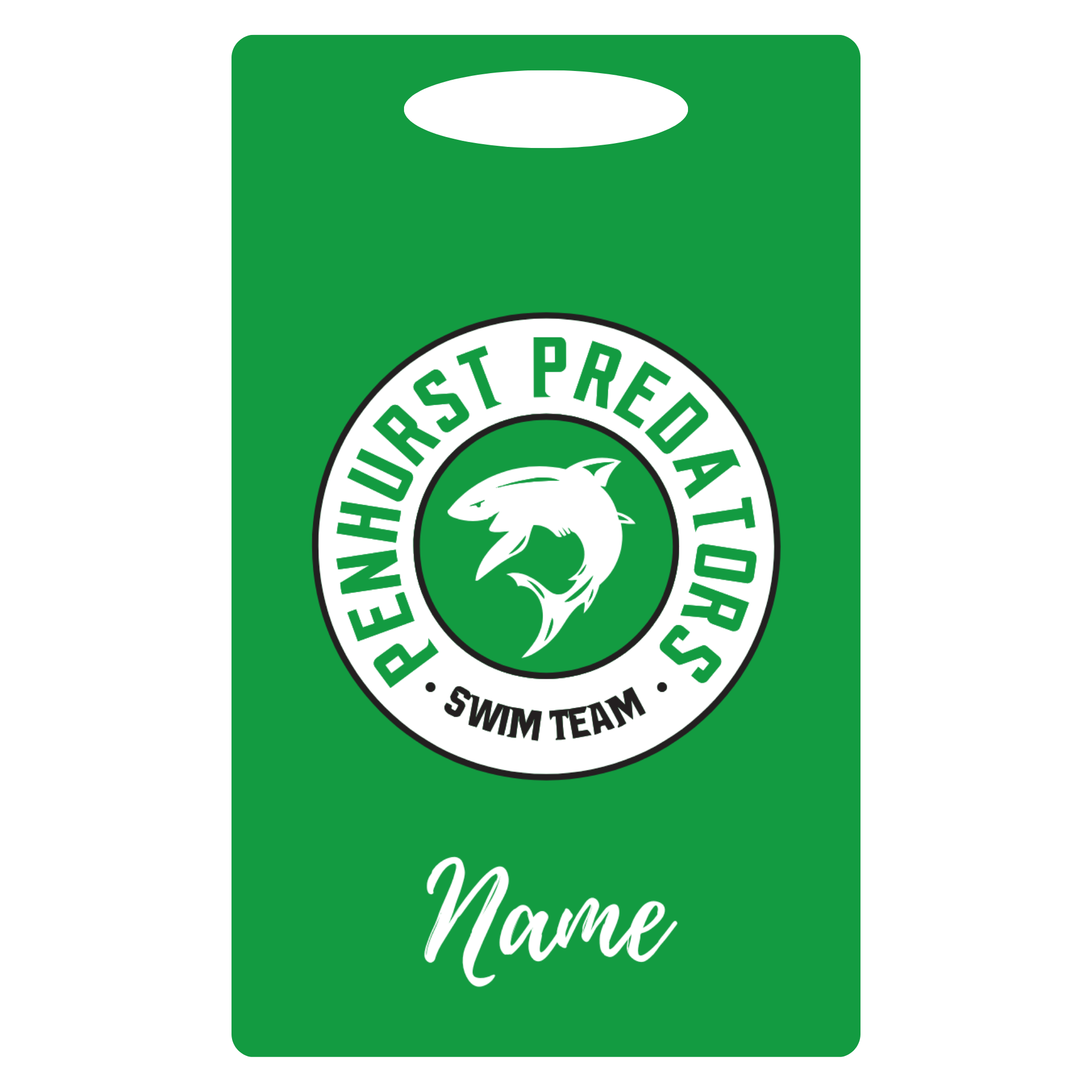 Aluminum Bag Tag (Customized) - Penhurst Predators