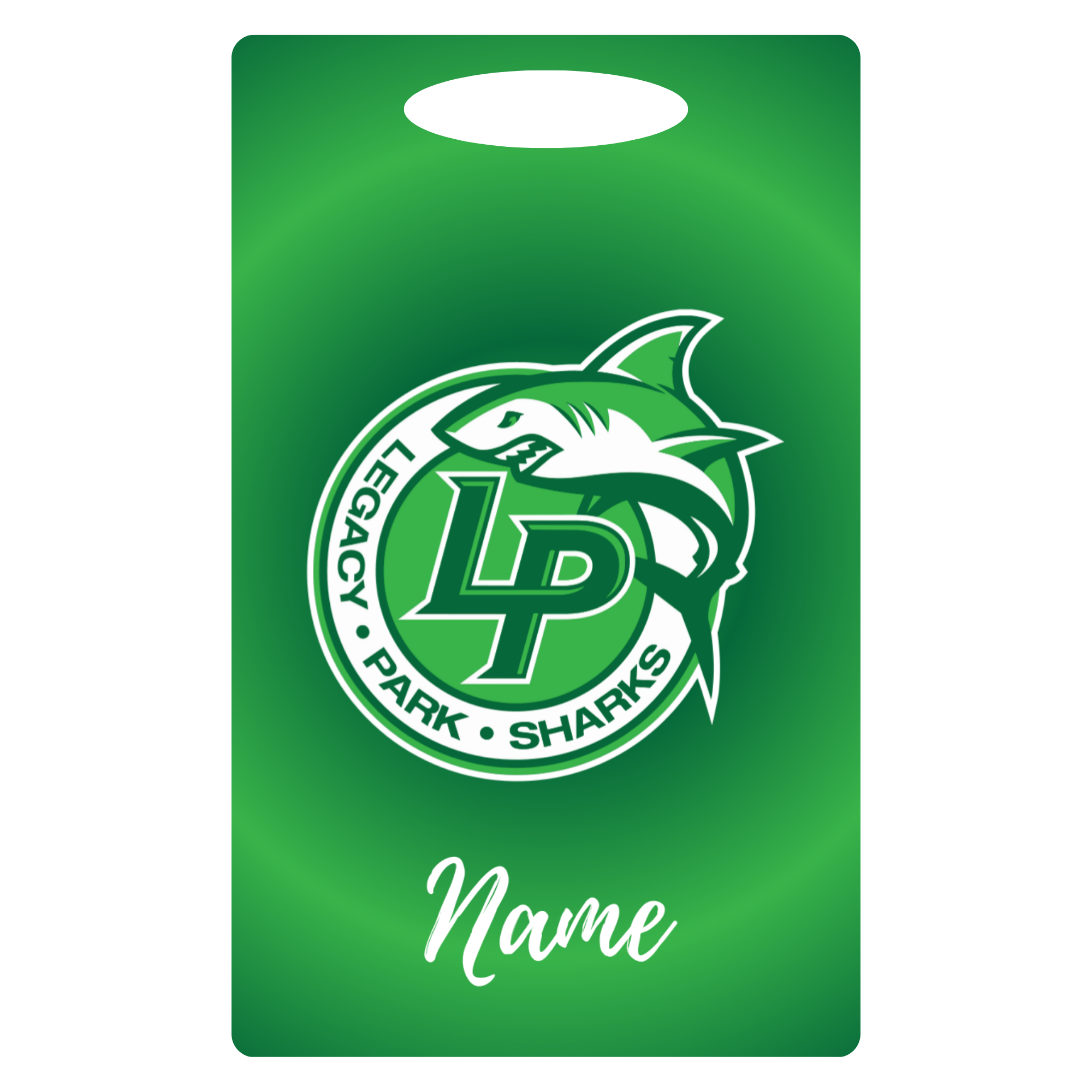 Aluminum Bag Tag (Customized) - Legacy Park