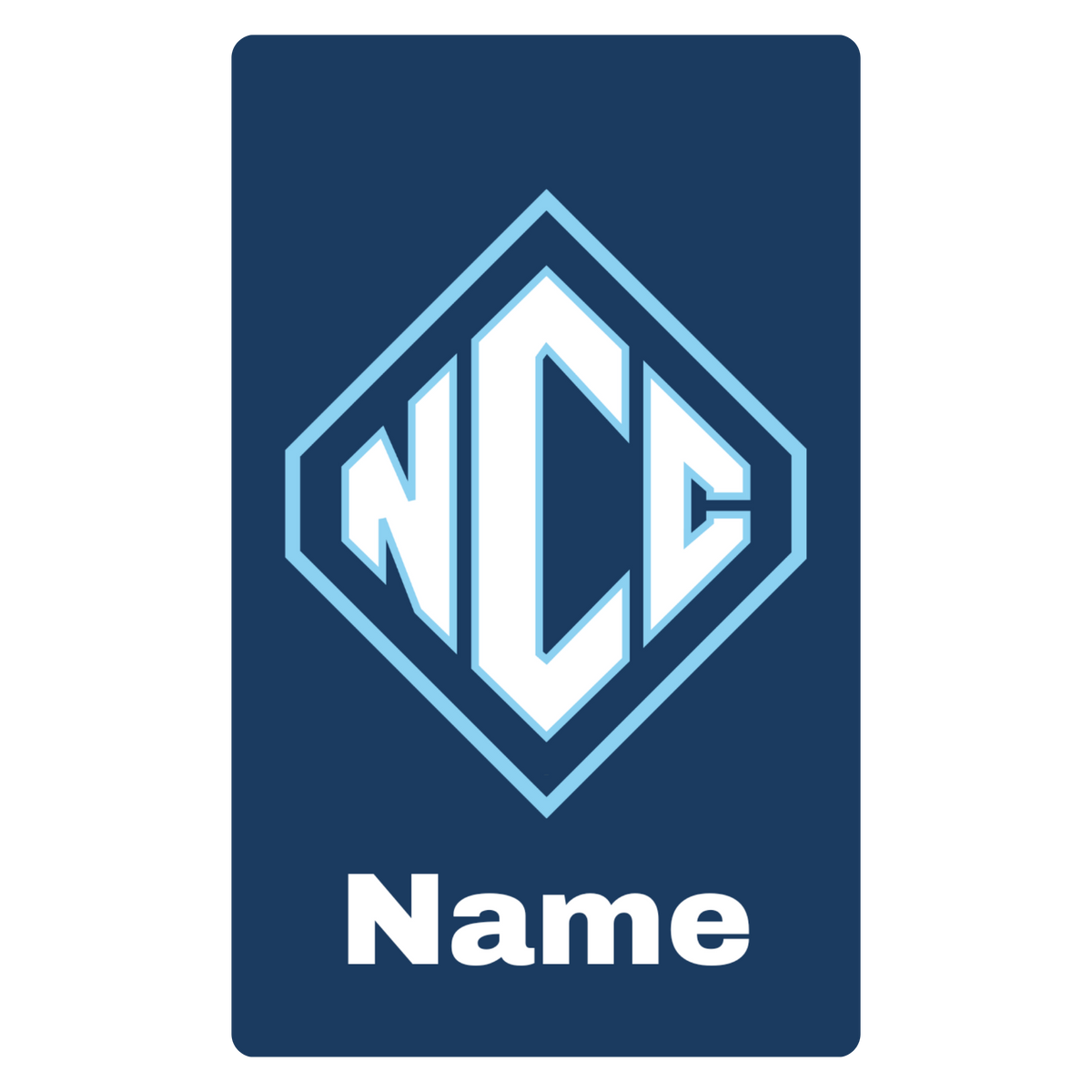 Aluminum Bag Tag (Customized) - North Cobb Christian