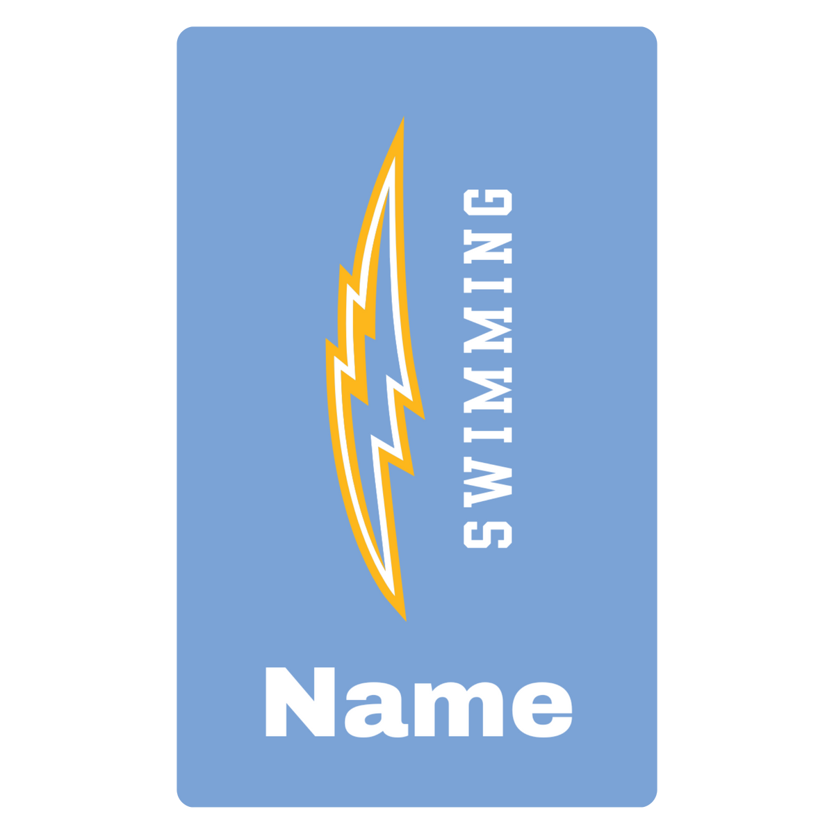 Aluminum Bag Tag (Customized) - Lake Wylie HS