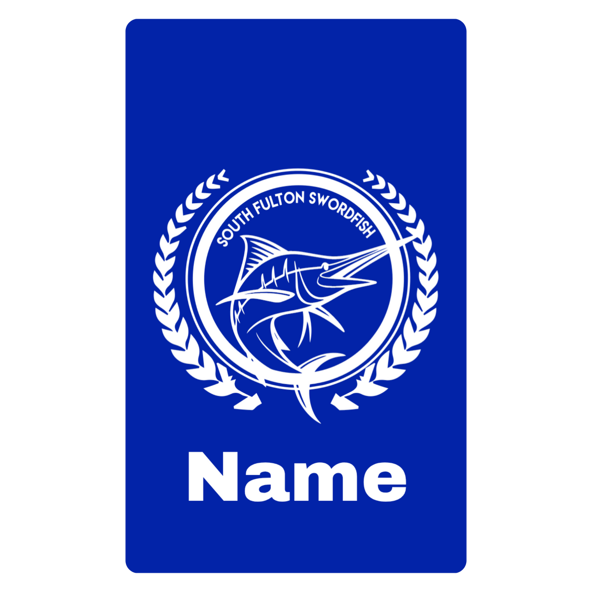 Aluminum Bag Tag (Customized) - South Fulton