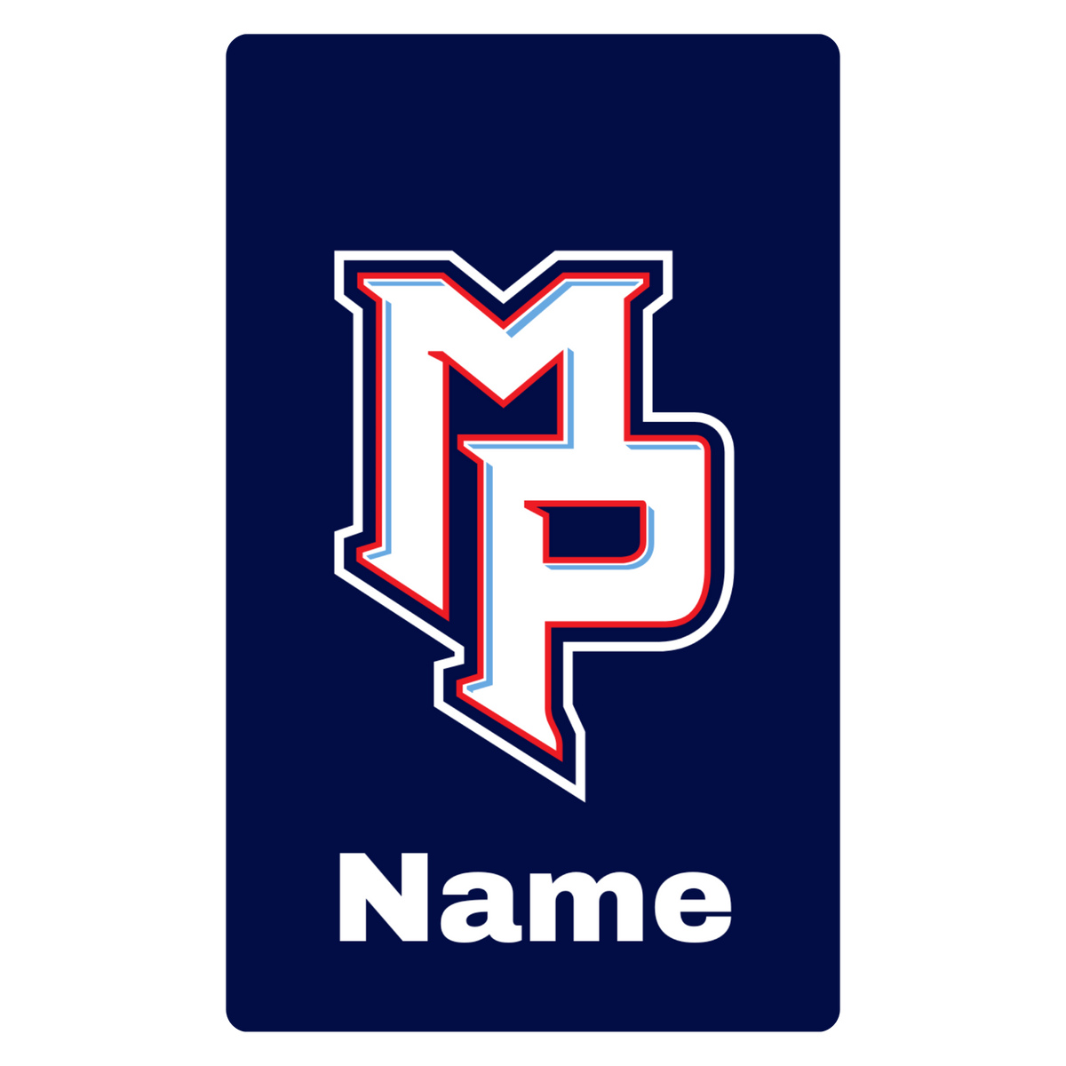 Aluminum Bag Tag (Customized) - Mt. Pisgah