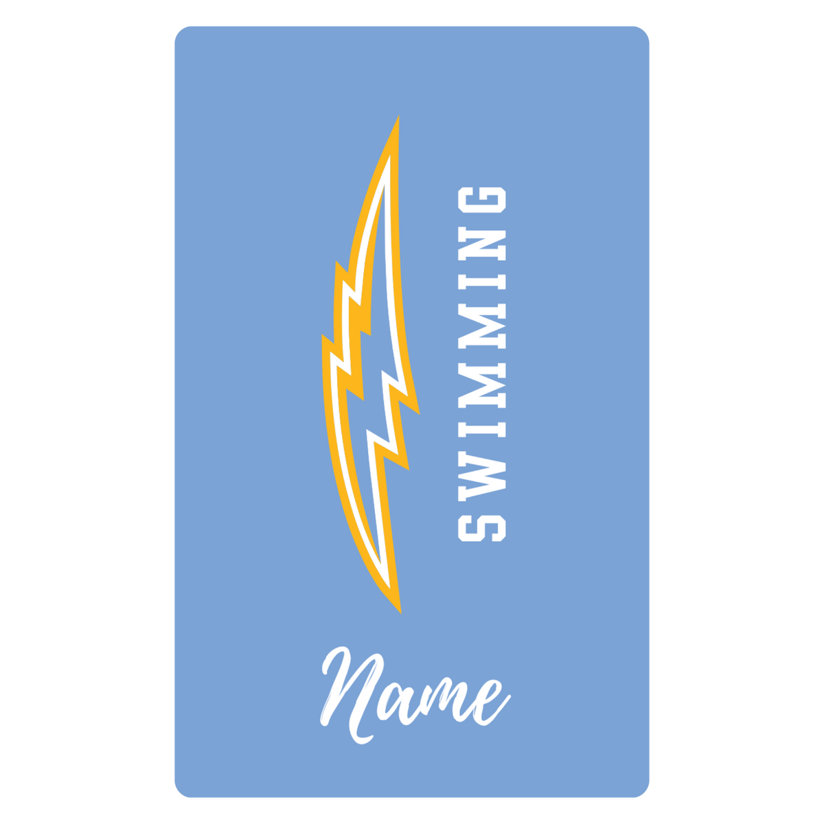 Aluminum Bag Tag (Customized) - Lake Wylie HS