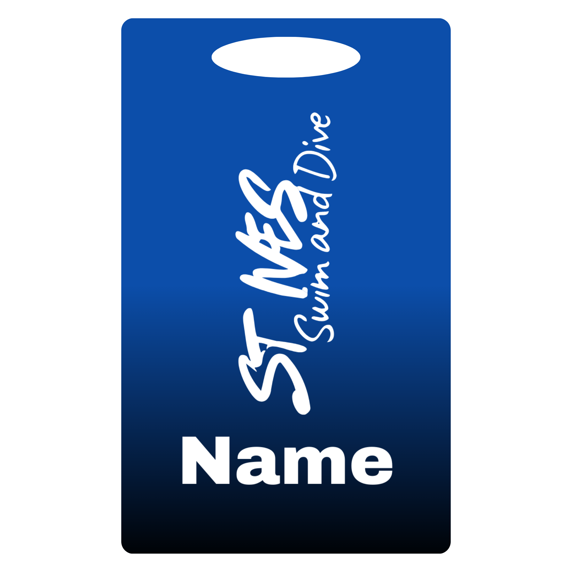 Aluminum Bag Tag (Customized) - St Ives