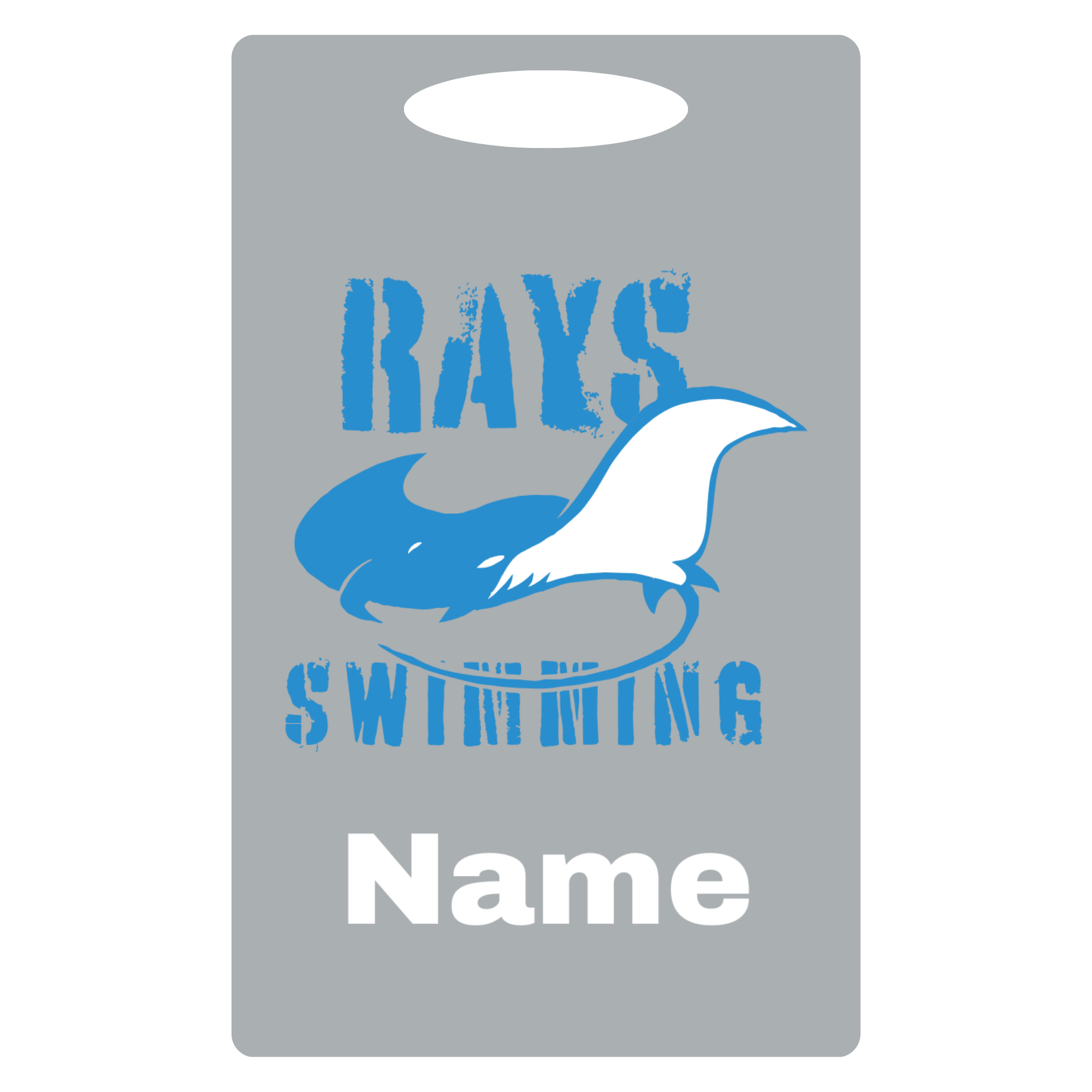 Aluminum Bag Tag (Customized) - Rivergreen Rays