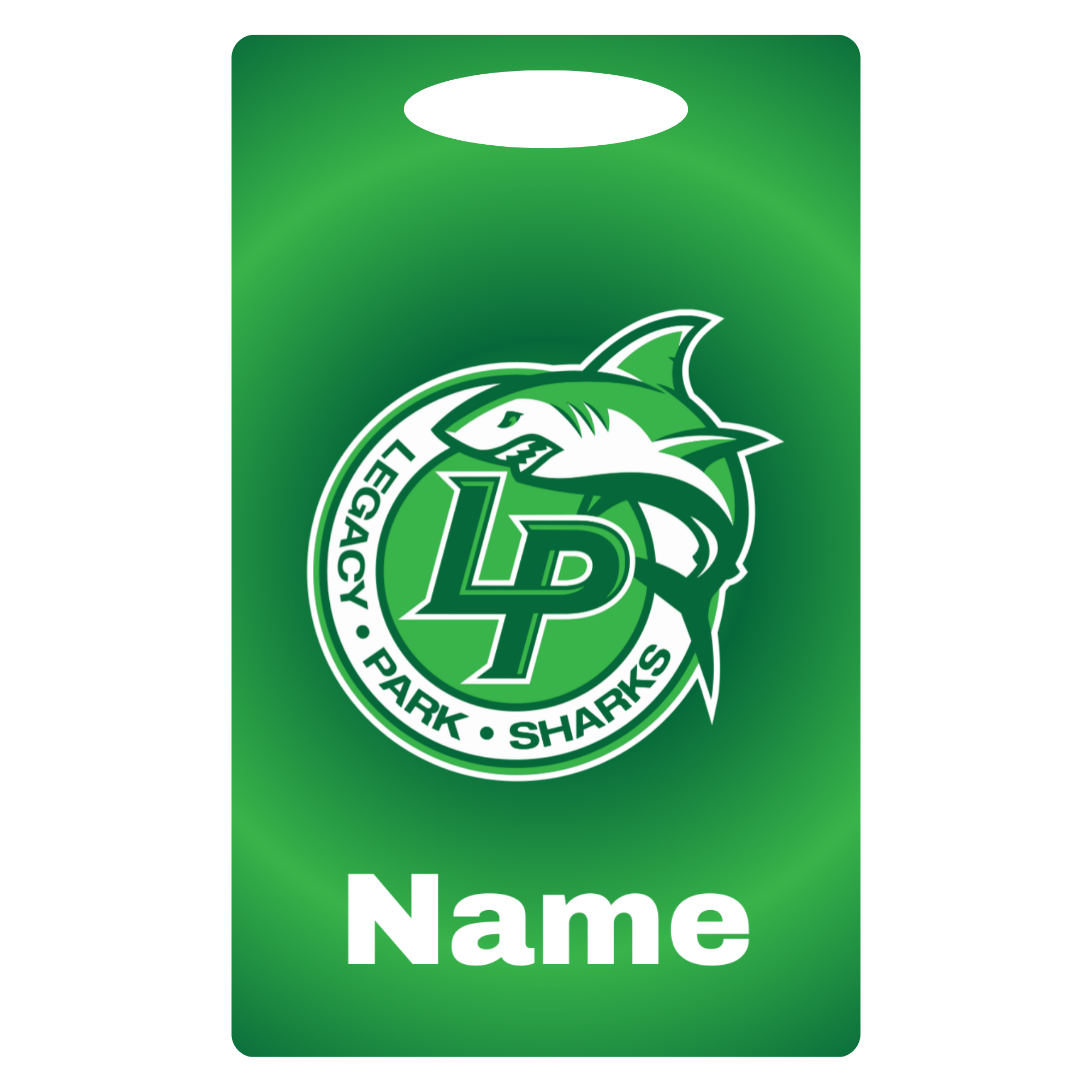 Aluminum Bag Tag (Customized) - Legacy Park