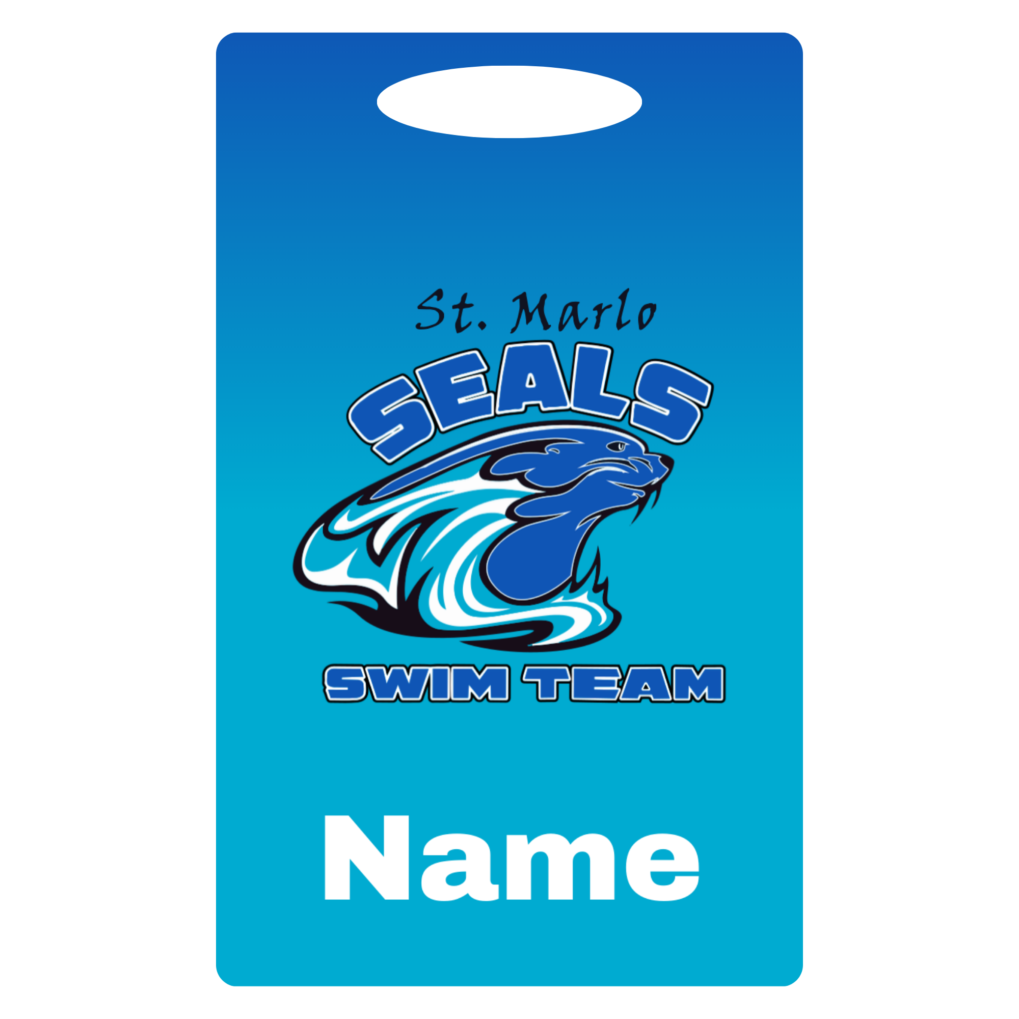Aluminum Bag Tag (Customized) - St Marlo