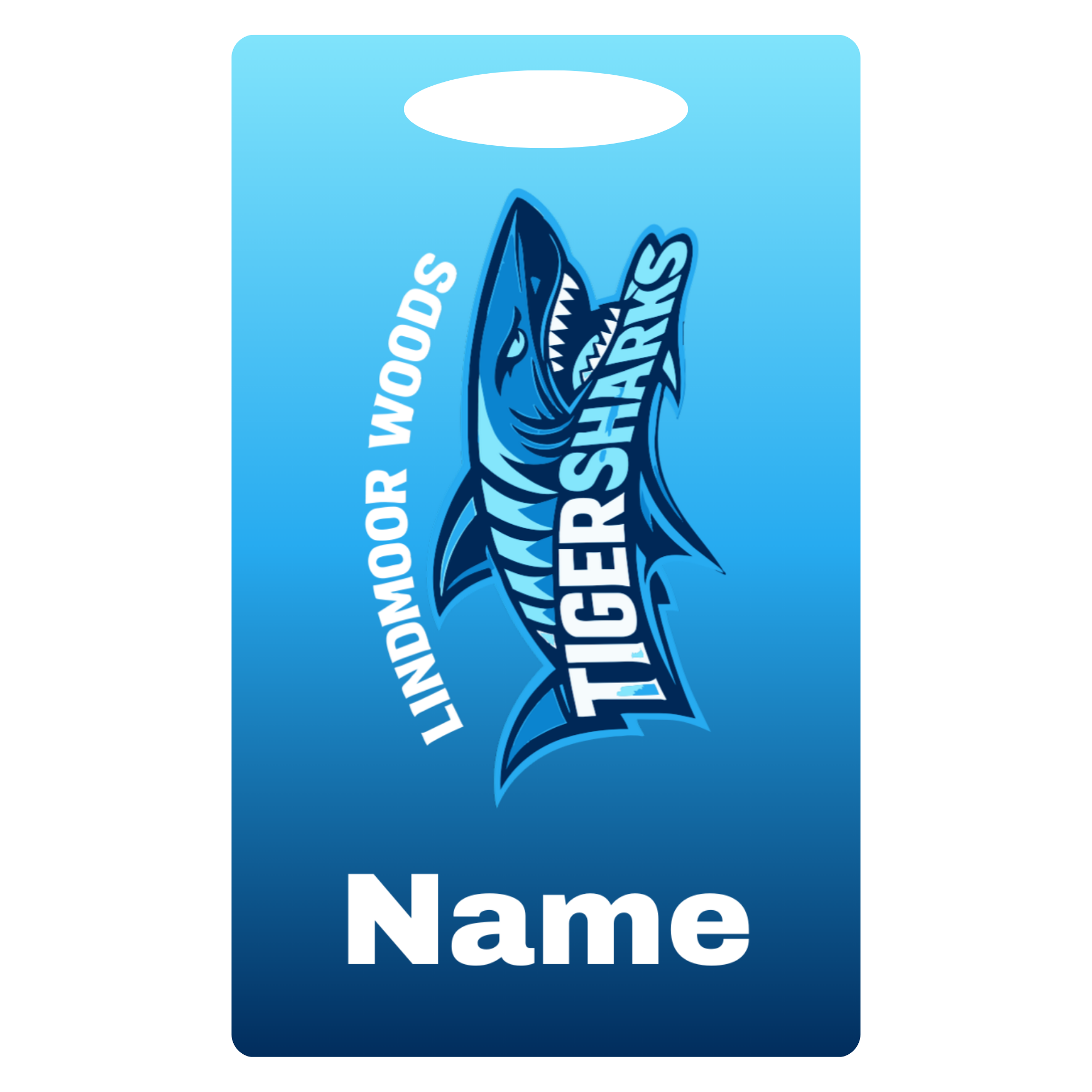 Aluminum Bag Tag (Customized) - Lindmoor Woods