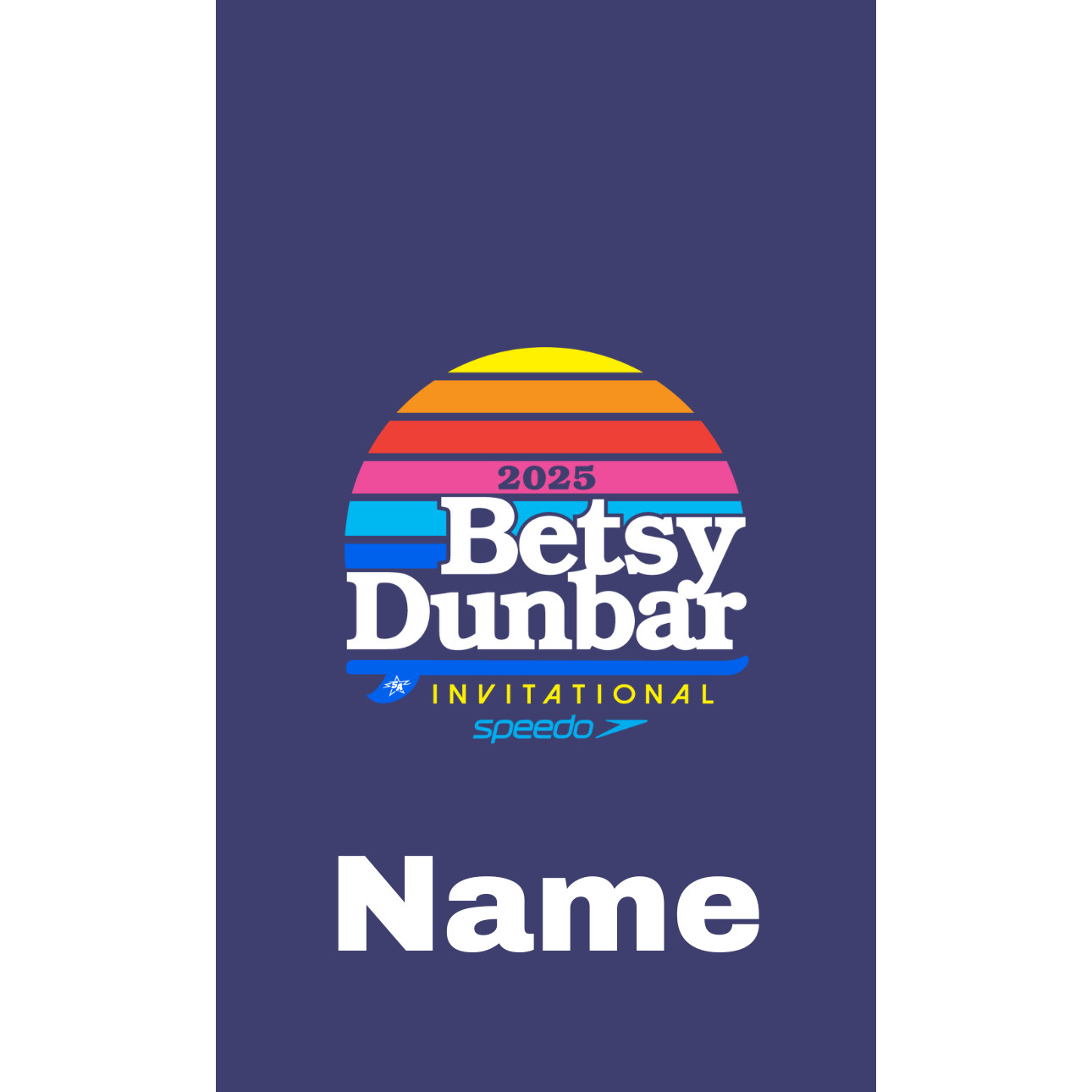 Aluminum Bag Tag (Customized) - 2025 Betsy Dunbar